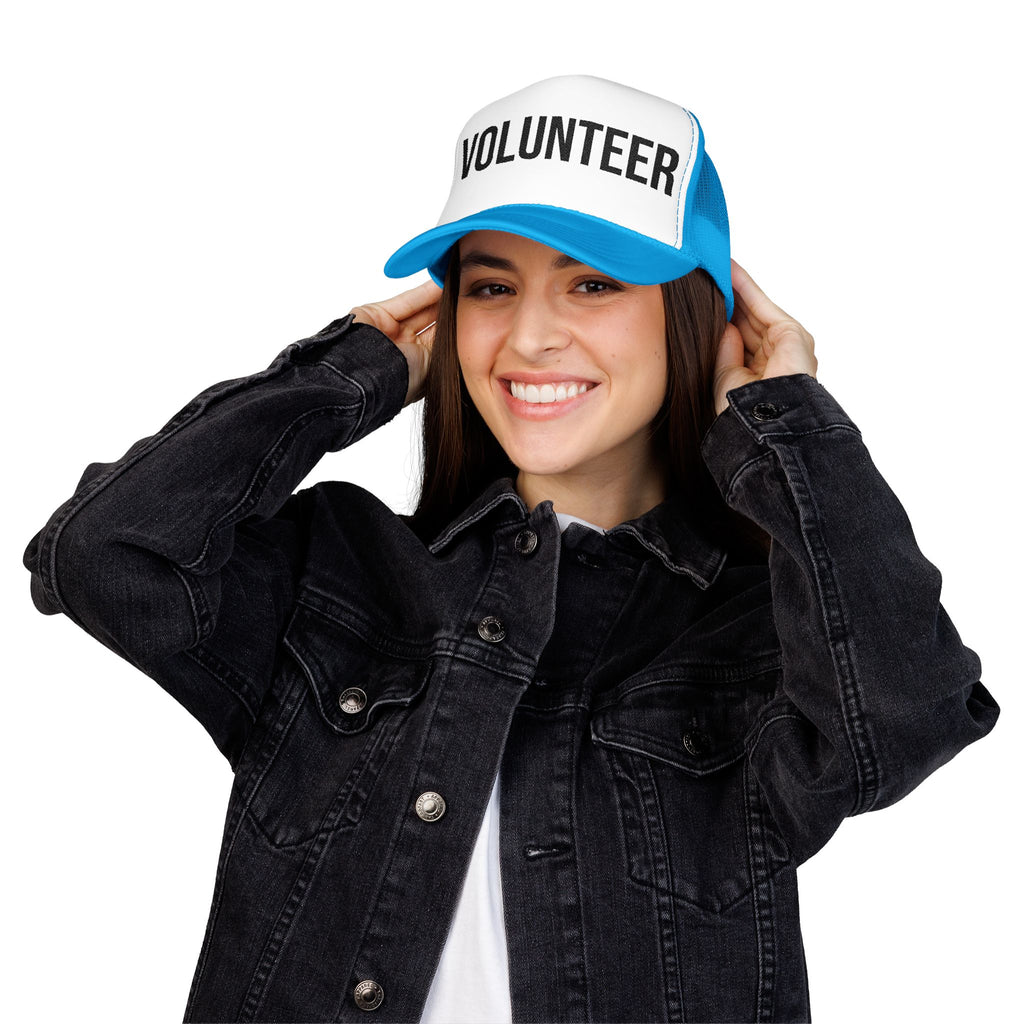 Embroidered Volunteer Foam Trucker Hat