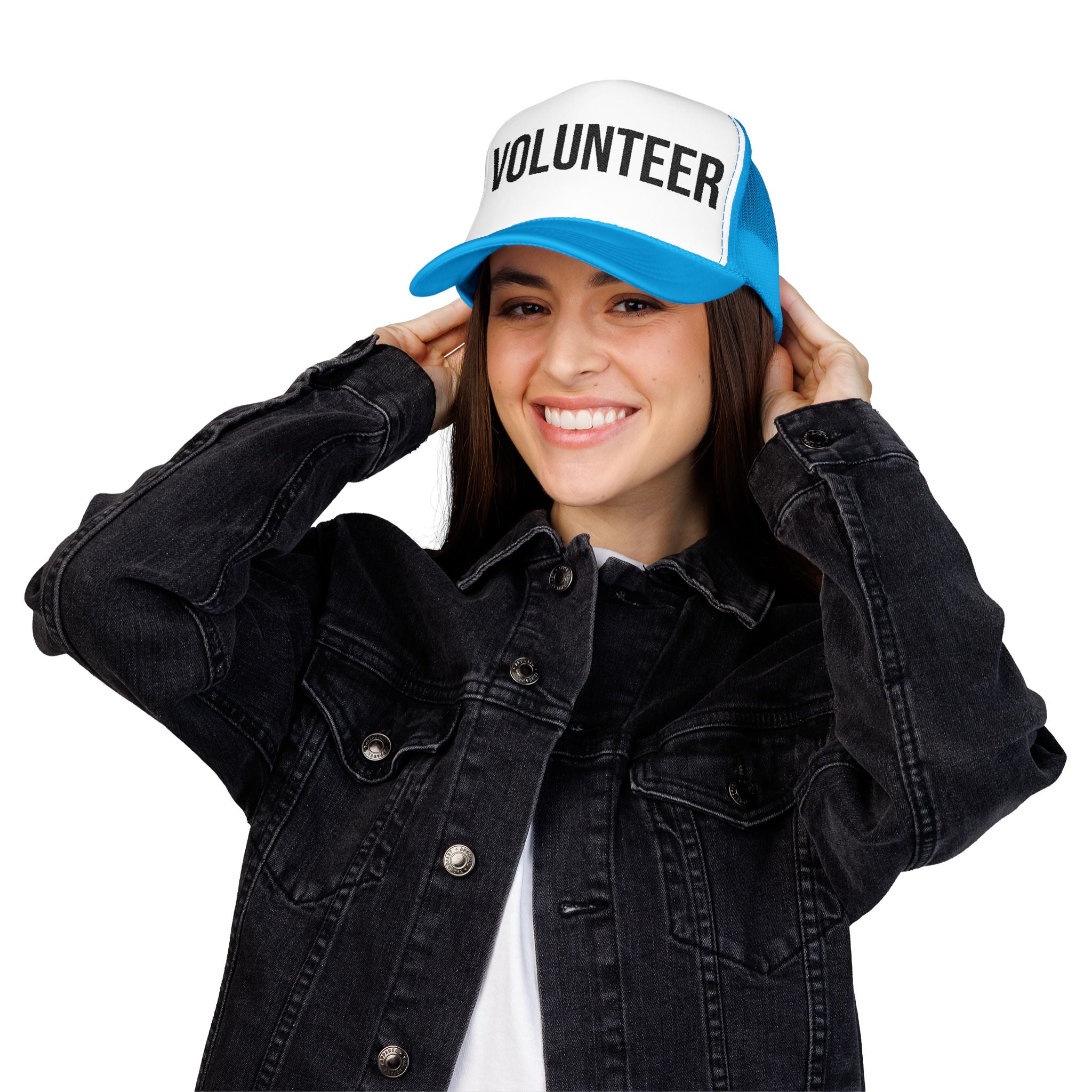 Embroidered Volunteer Foam Trucker Hat