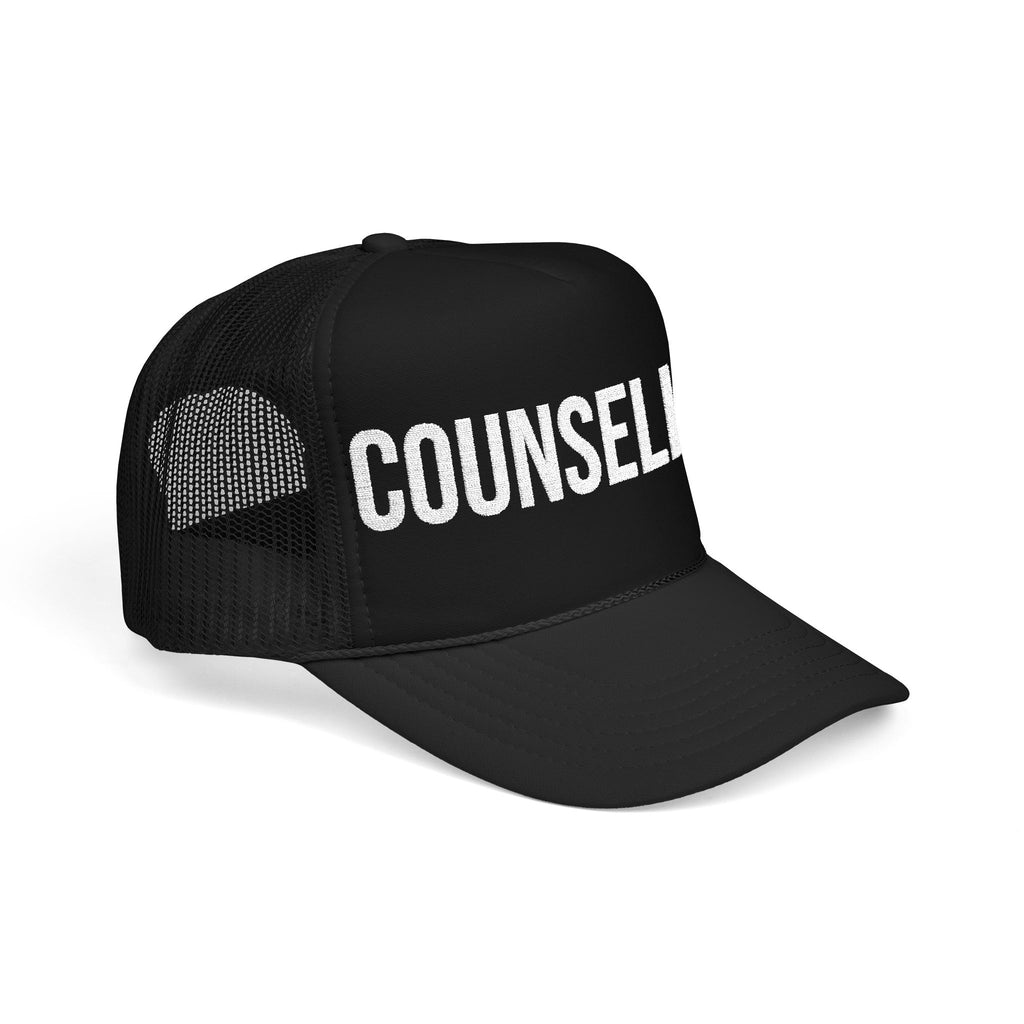 Counselor Foam Trucker Hat — Christian Camp & Conference Counselor Cap