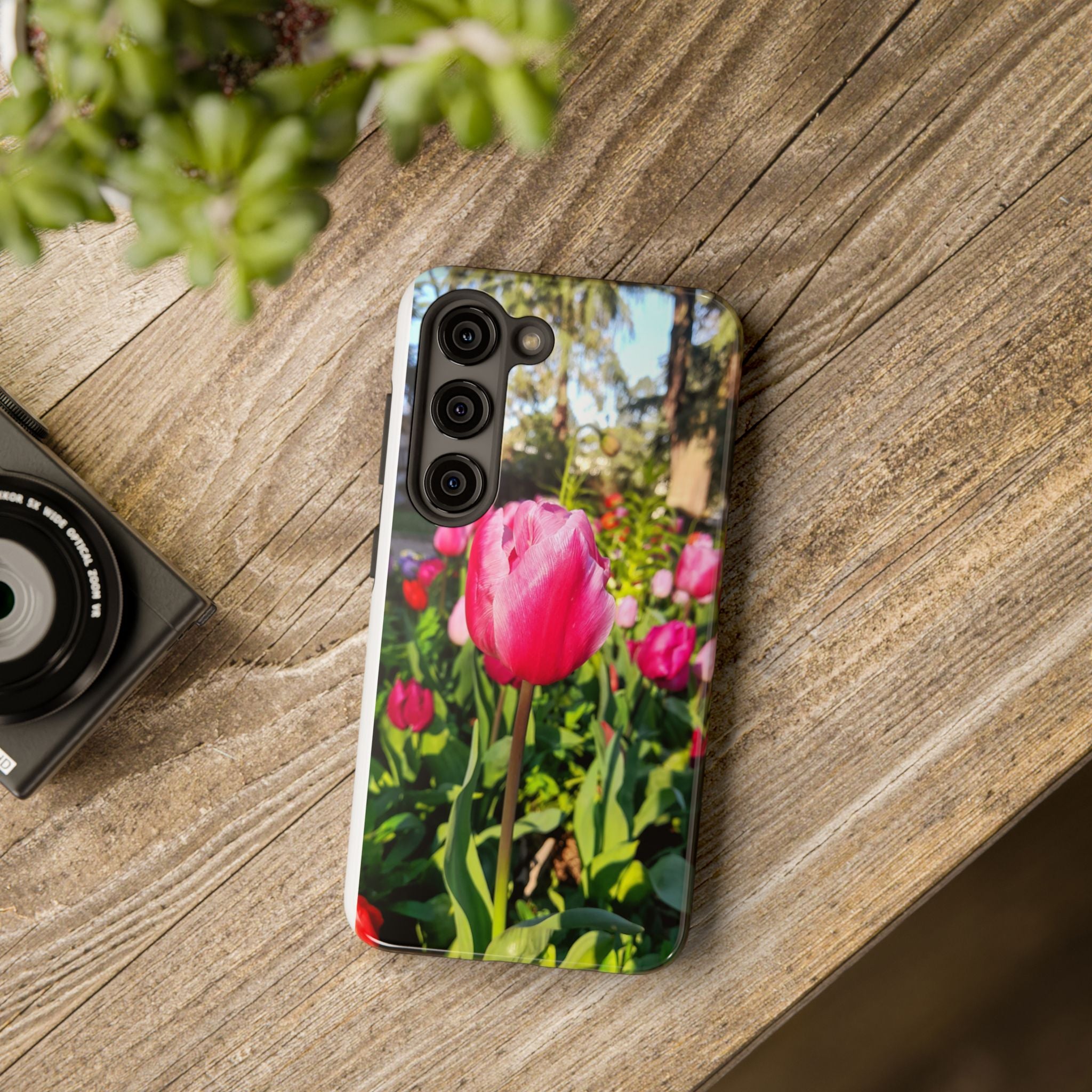 Floral Spring Tough Phone Case — Protective Phone Case with Spring Flowers