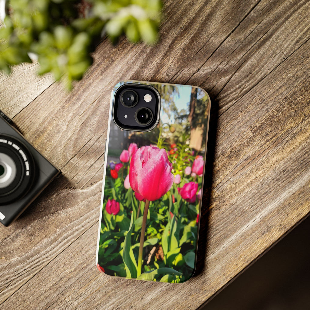 Floral Spring Tough Phone Case — Protective Phone Case with Spring Flowers