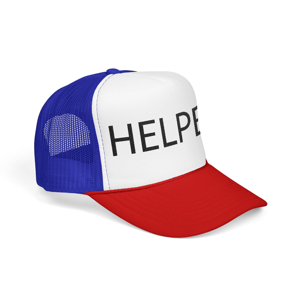 Helper Trucker Hat -Staff Identification Cap-Church Camp
