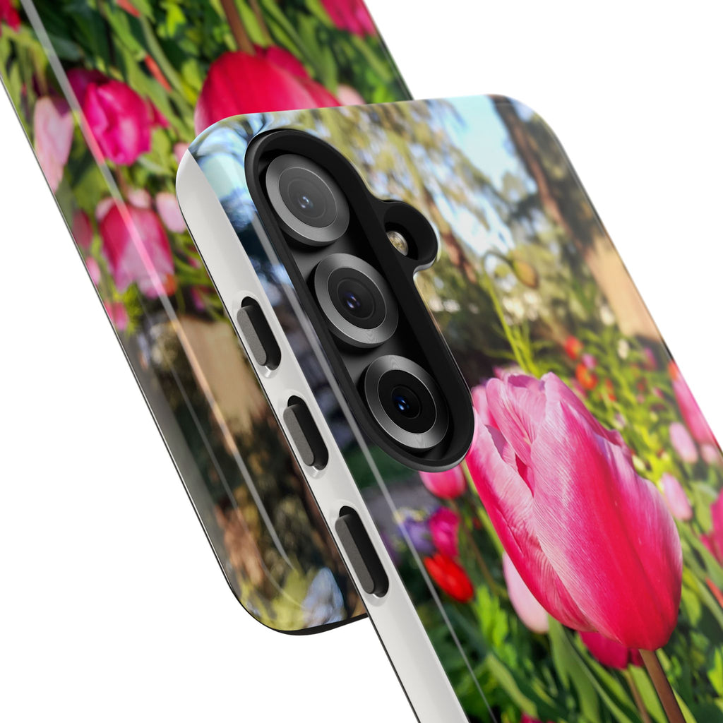 Floral Spring Tough Phone Case — Protective Phone Case with Spring Flowers