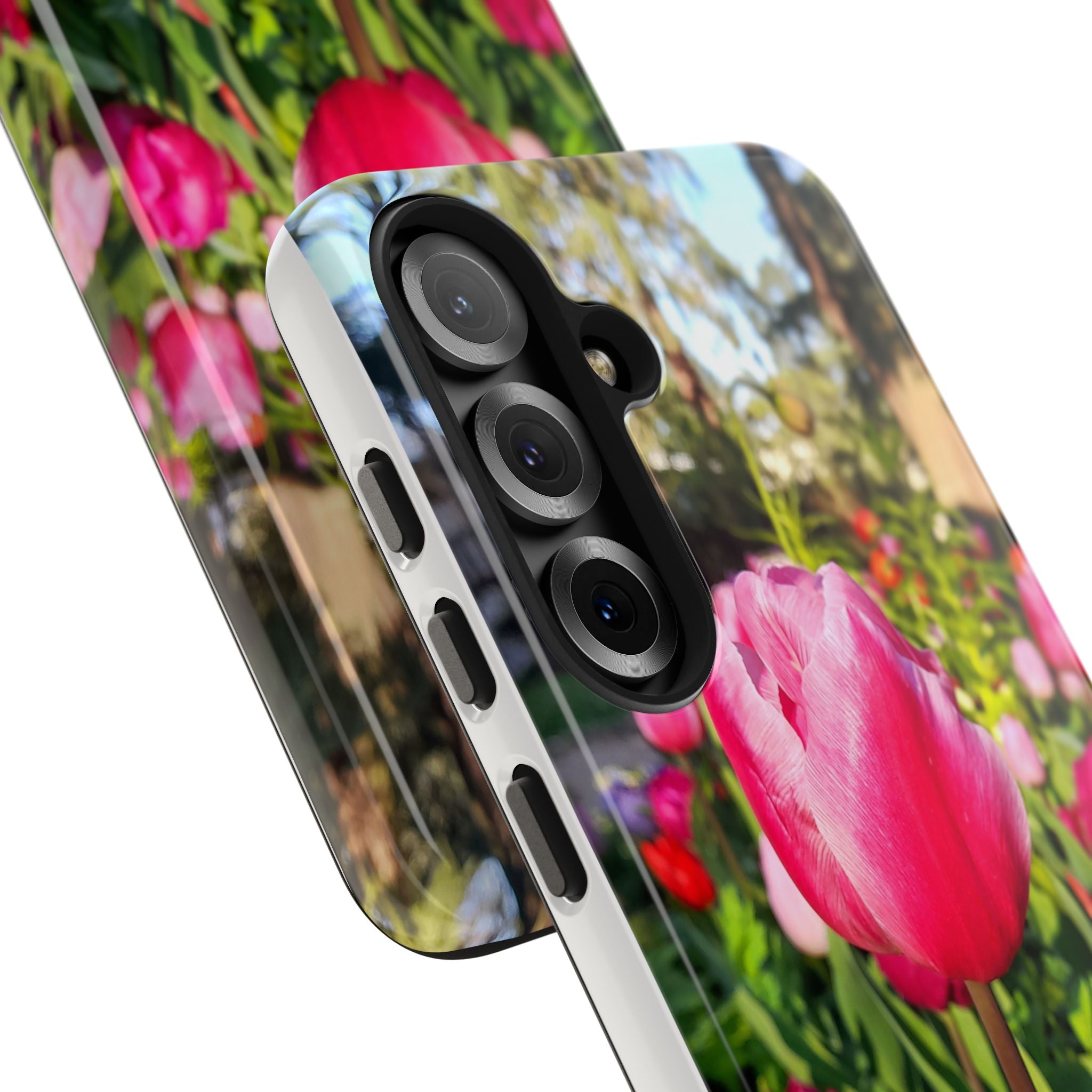 Floral Spring Tough Phone Case — Protective Phone Case with Spring Flowers