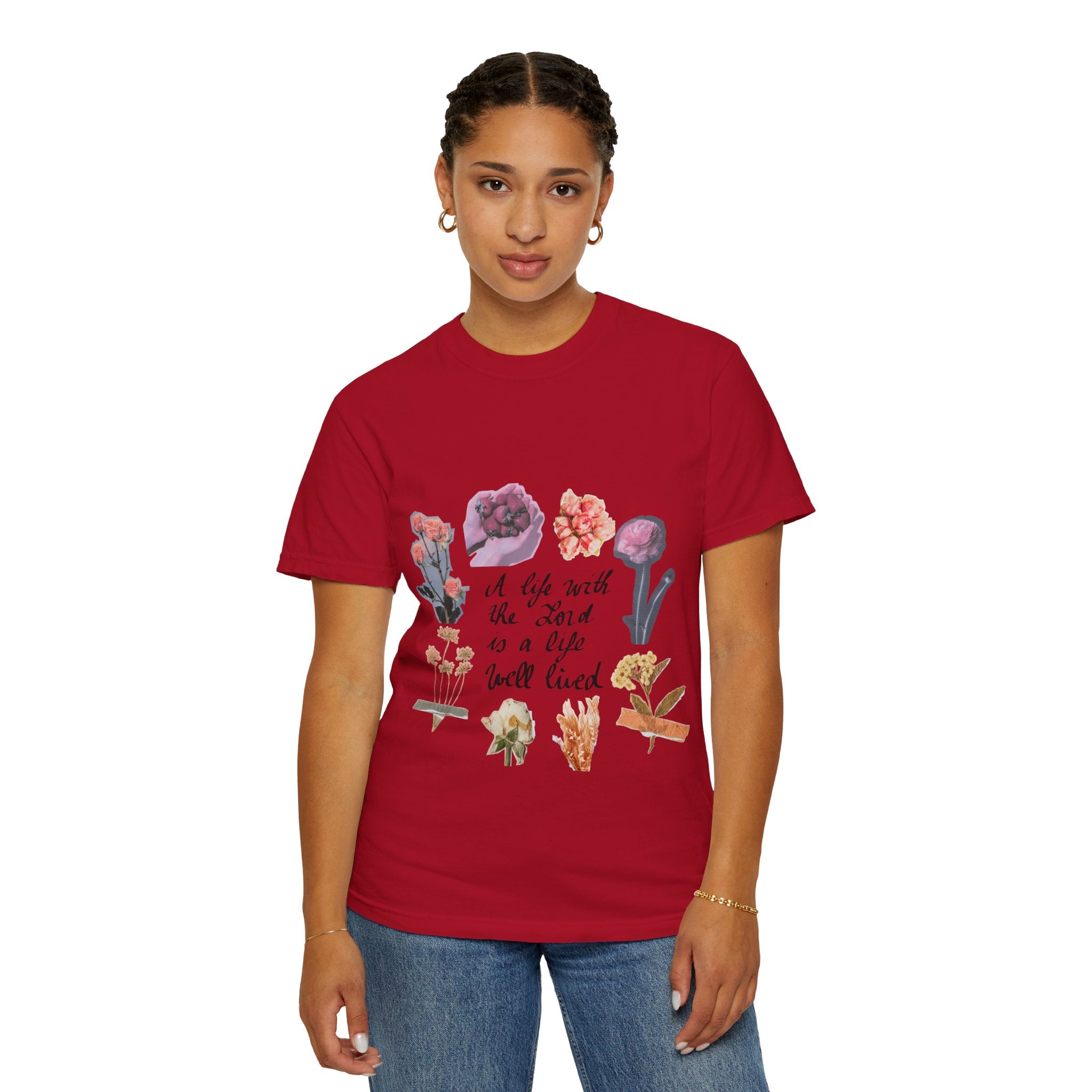 Christian Floral T-Shirt — Faith-Inspired Floral Tee