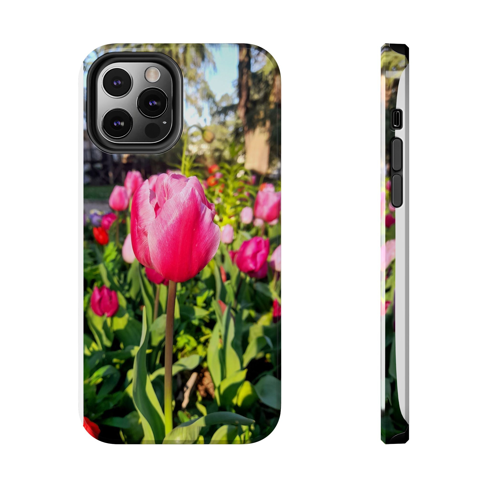 Floral Spring Tough Phone Case — Protective Phone Case with Spring Flowers