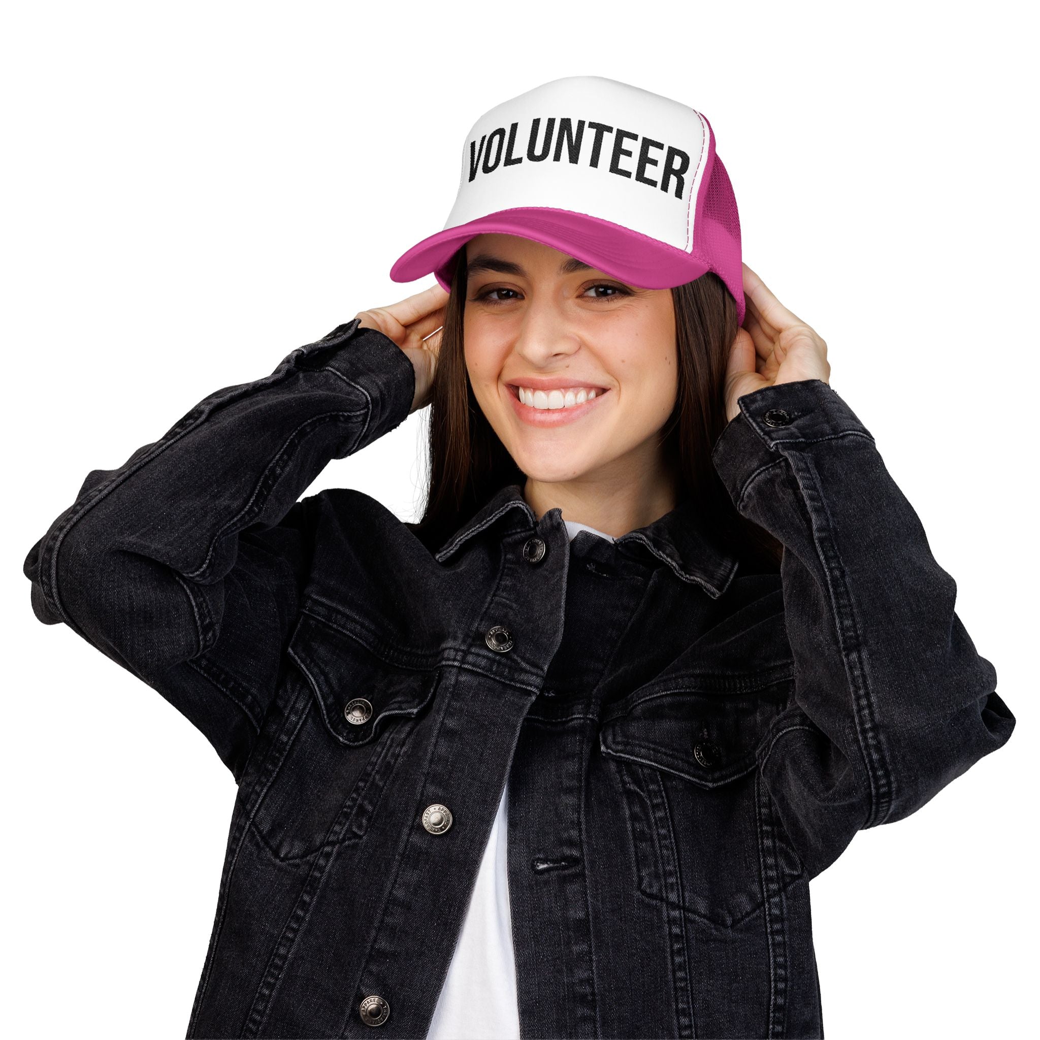 Embroidered Volunteer Foam Trucker Hat