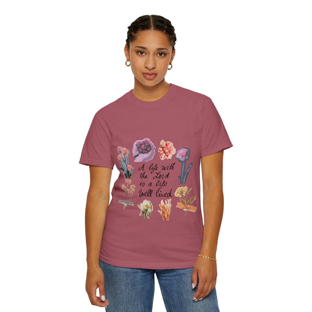 Christian Floral T-Shirt — Faith-Inspired Floral Tee