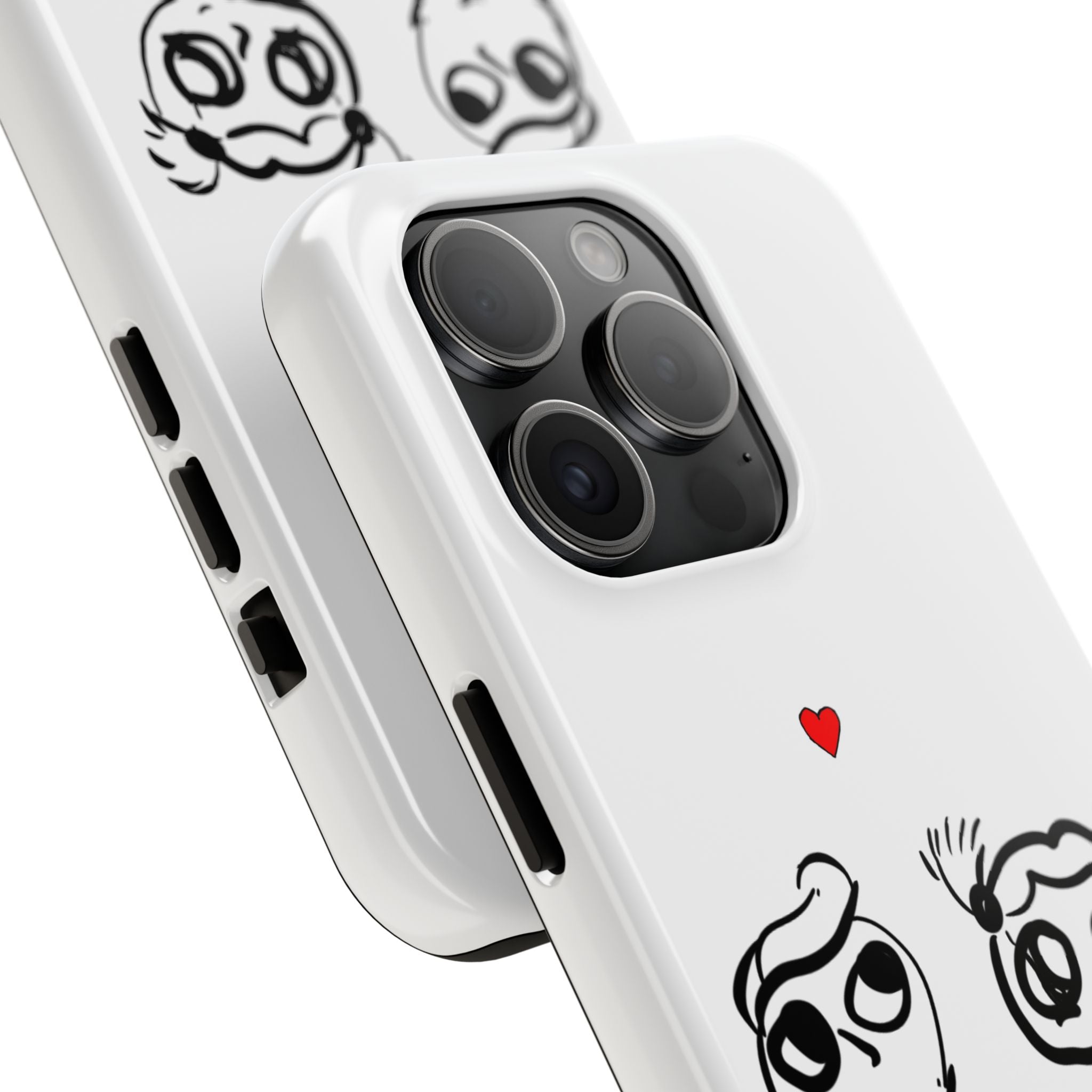 Cute Romantic Hand-Drawn Phone Case — 'Tough Phone Cases'