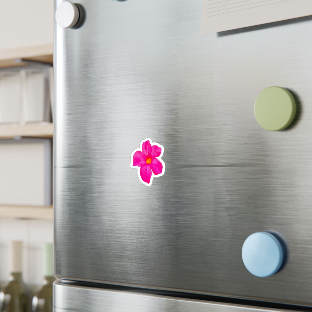 Pink Watercolor Flower Vinyl Decal