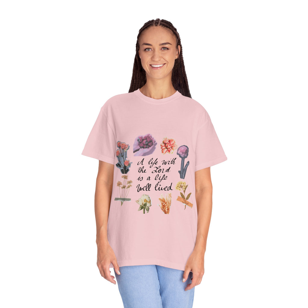 Christian Floral T-Shirt — Faith-Inspired Floral Tee