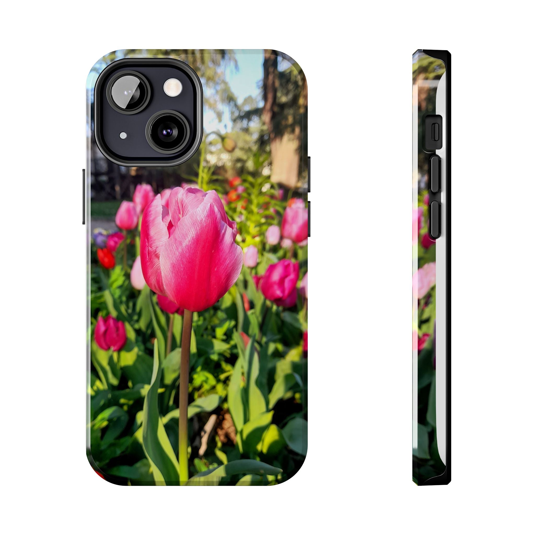 Floral Spring Tough Phone Case — Protective Phone Case with Spring Flowers
