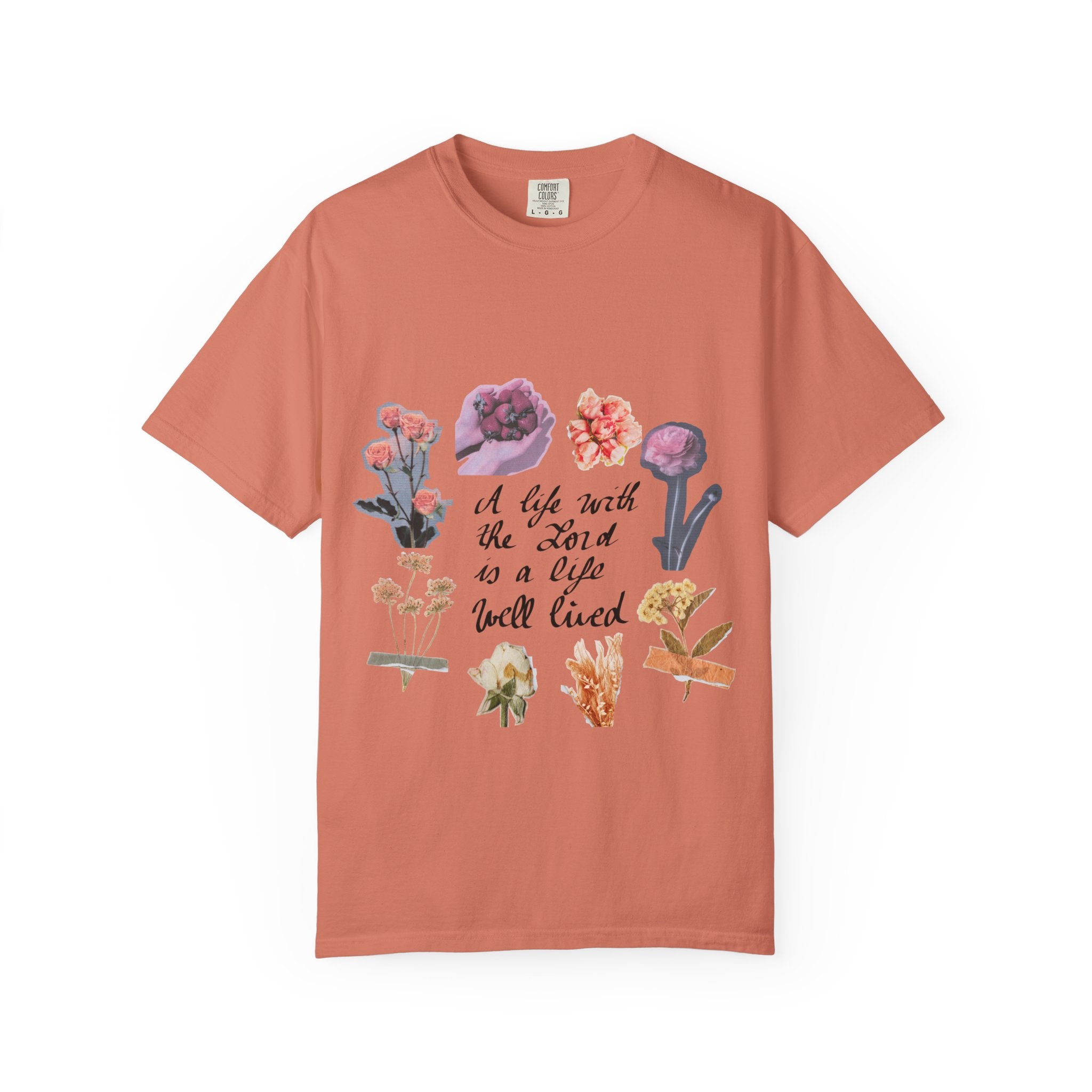 Christian Floral T-Shirt — Faith-Inspired Floral Tee