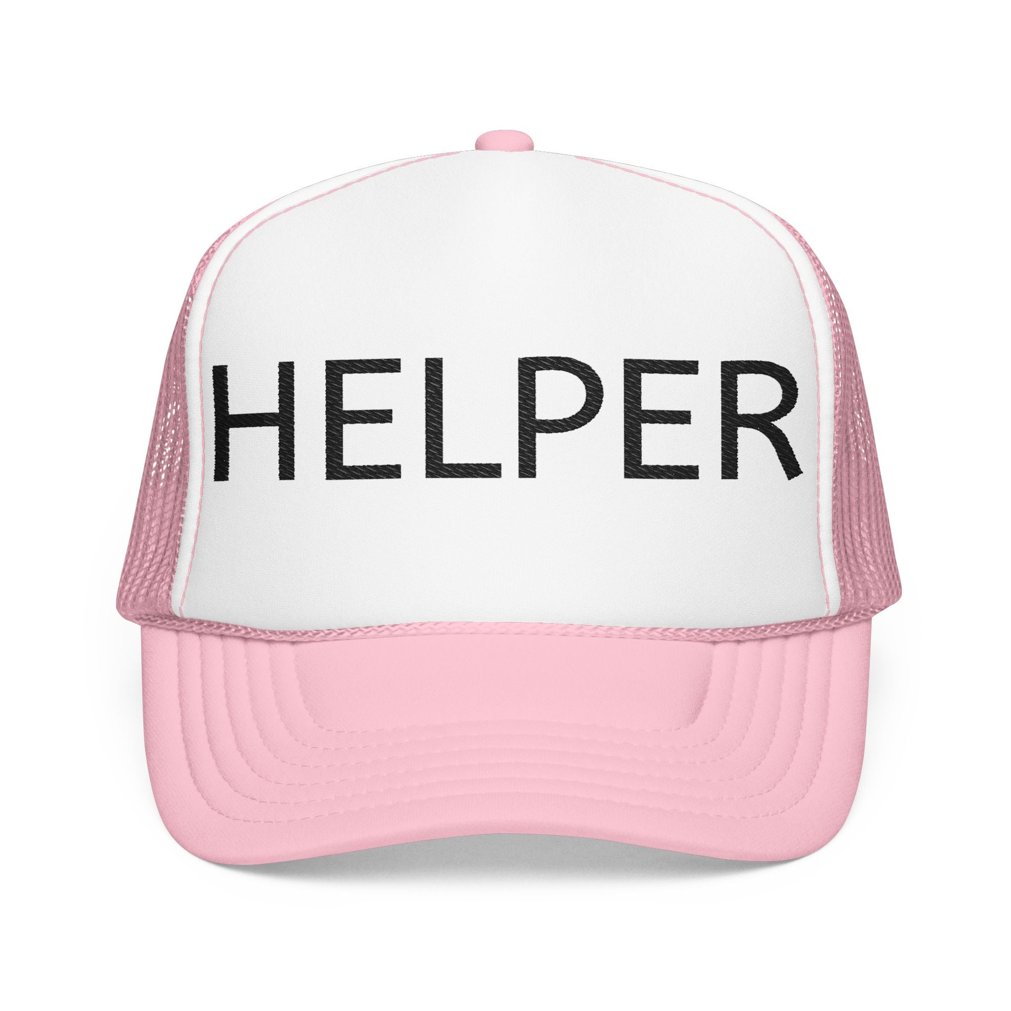 Helper Trucker Hat -Staff Identification Cap-Church Camp