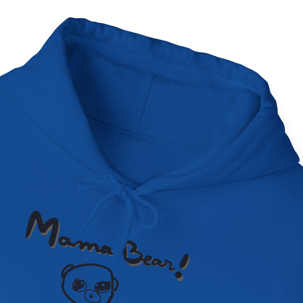 Hand-Drawn Kid Artwork Mom & Child Hoodie — Handmade Love Illustration