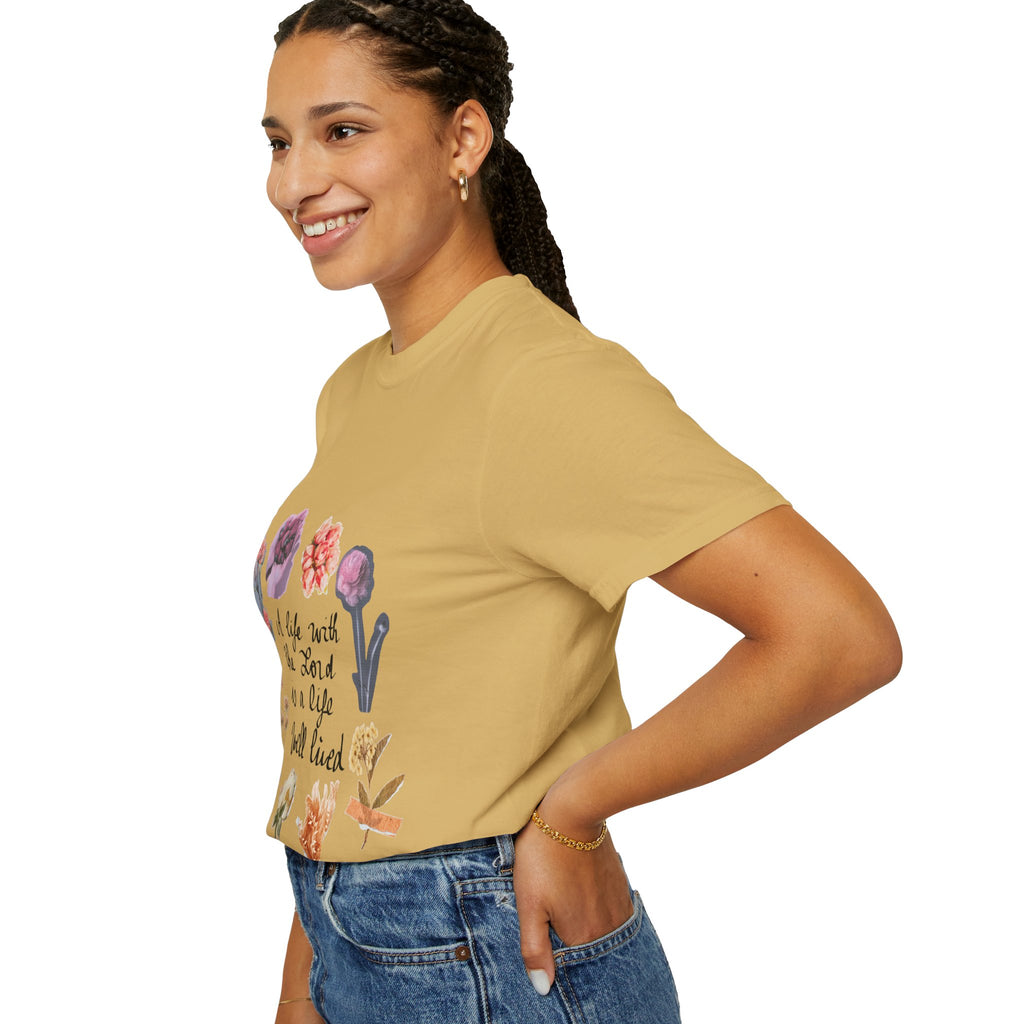 Christian Floral T-Shirt — Faith-Inspired Floral Tee