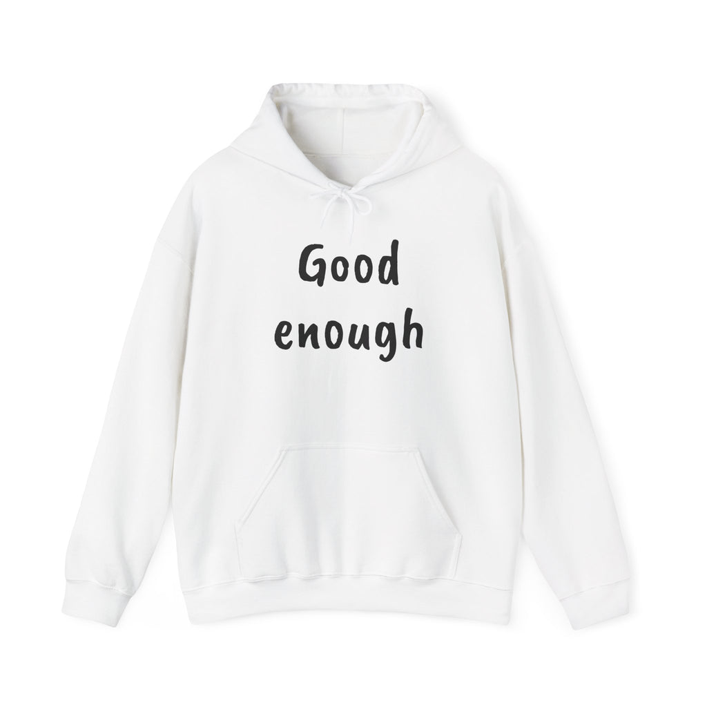 Non‑Perfectionist Motivational Hoodie — Inspirational Quote Sweatshirt