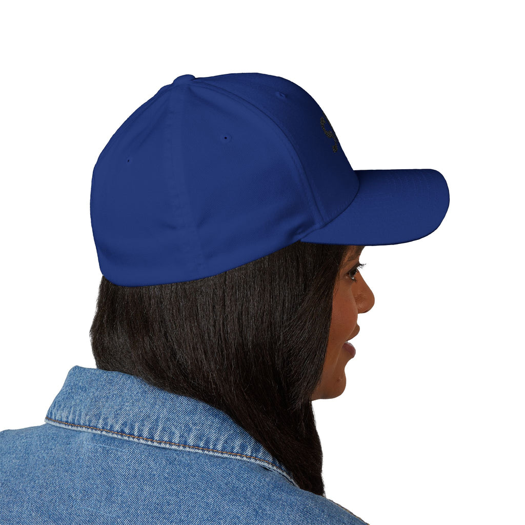 Embroidered 'SHEEP' Closed-Back Cap