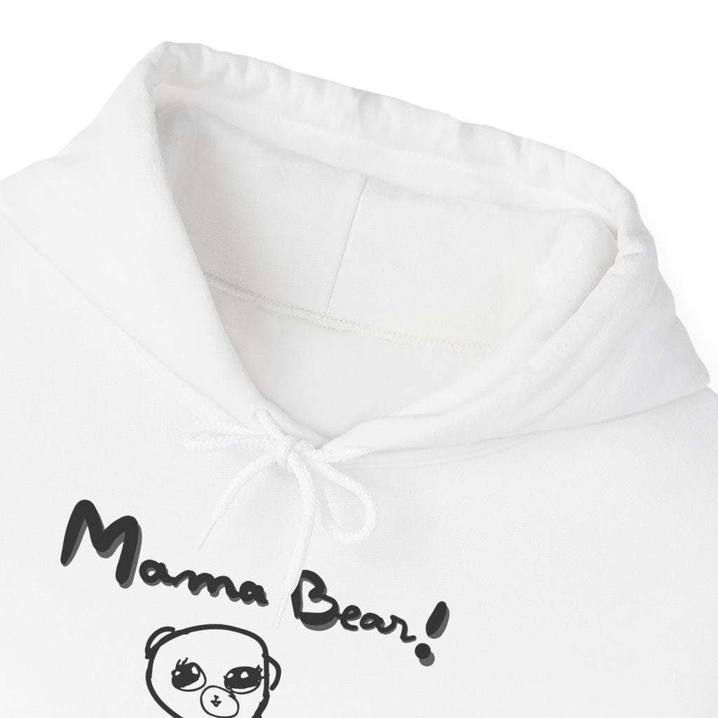 Hand-Drawn Kid Artwork Mom & Child Hoodie — Handmade Love Illustration
