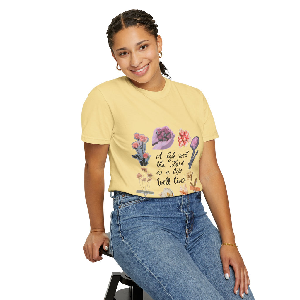 Christian Floral T-Shirt — Faith-Inspired Floral Tee