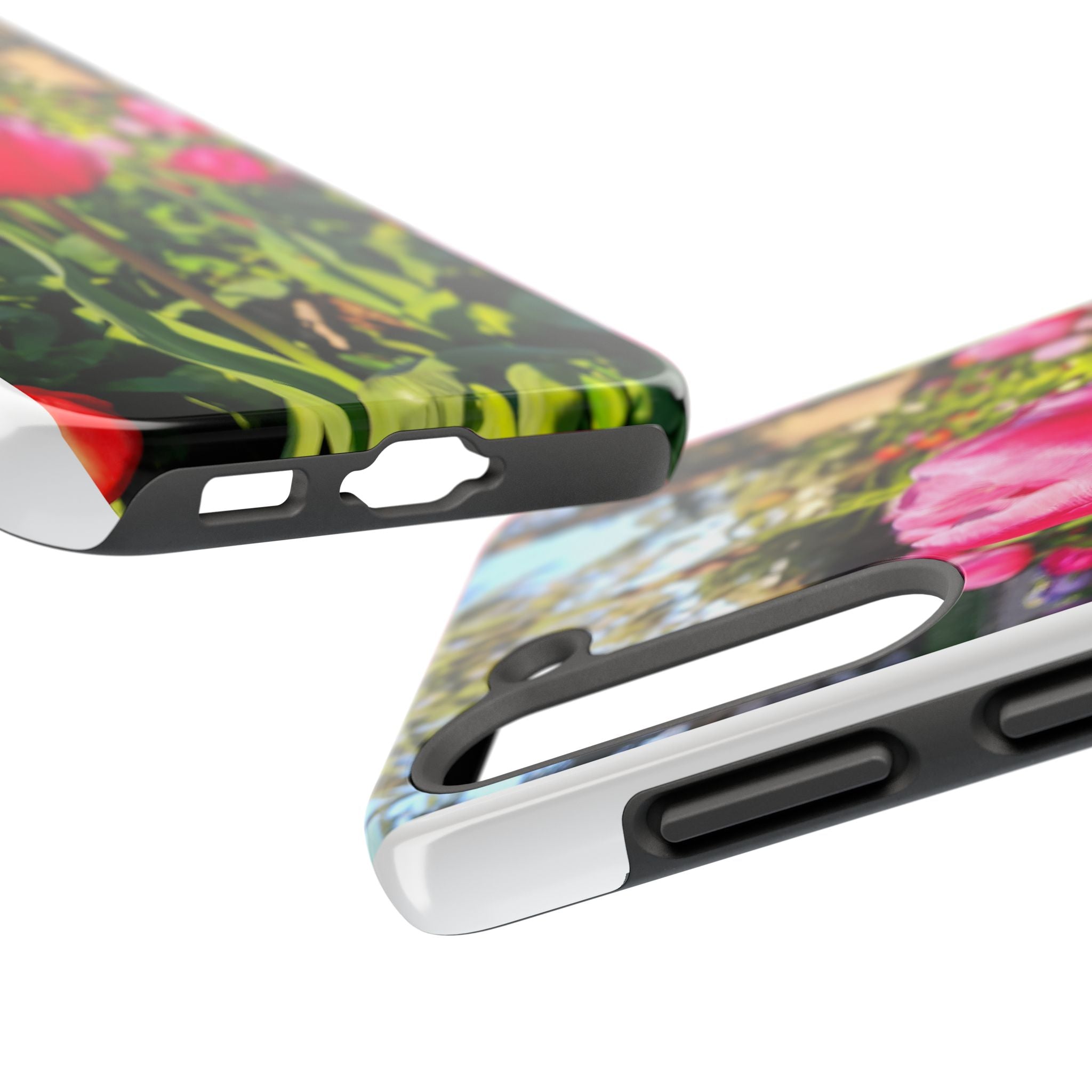 Floral Spring Tough Phone Case — Protective Phone Case with Spring Flowers