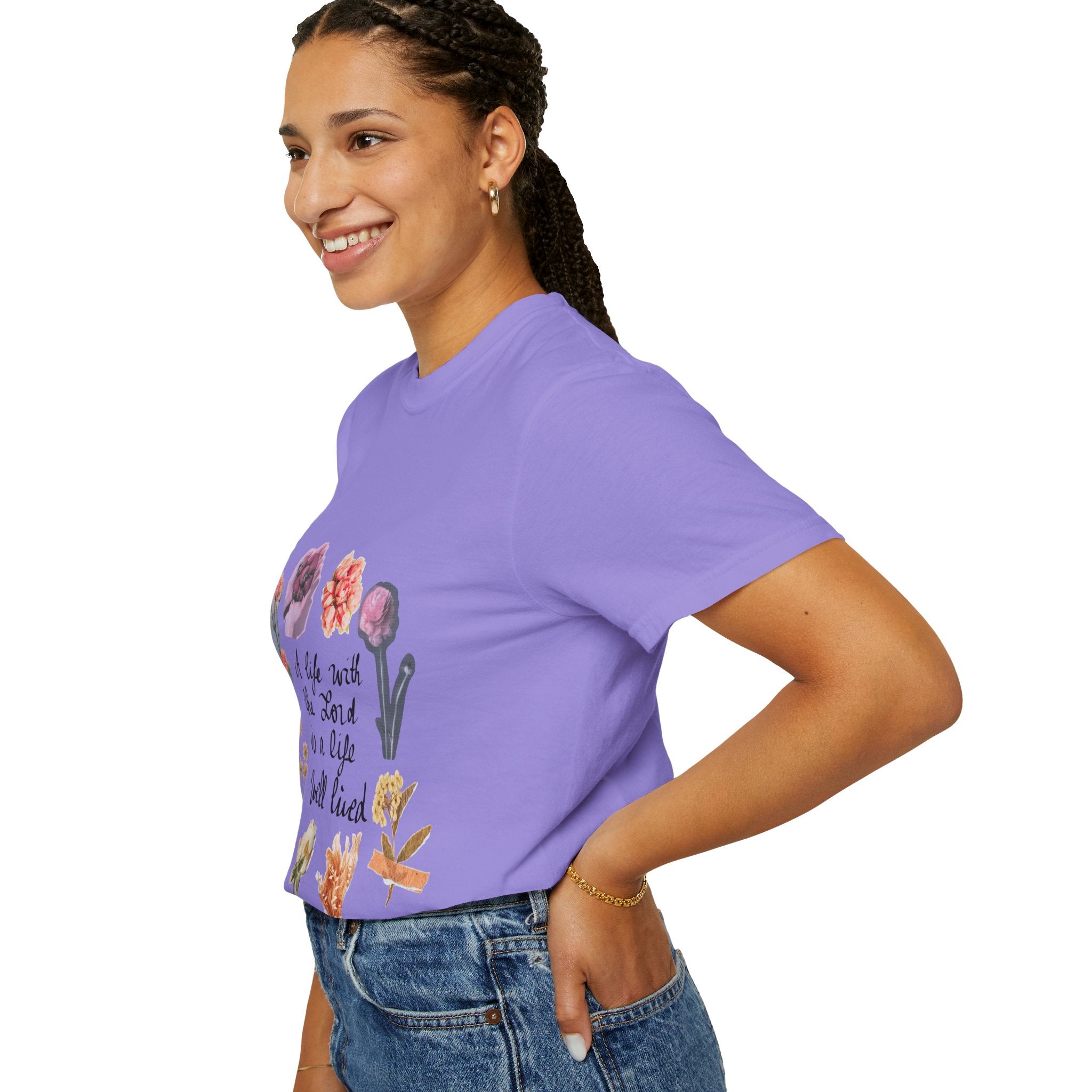 Christian Floral T-Shirt — Faith-Inspired Floral Tee