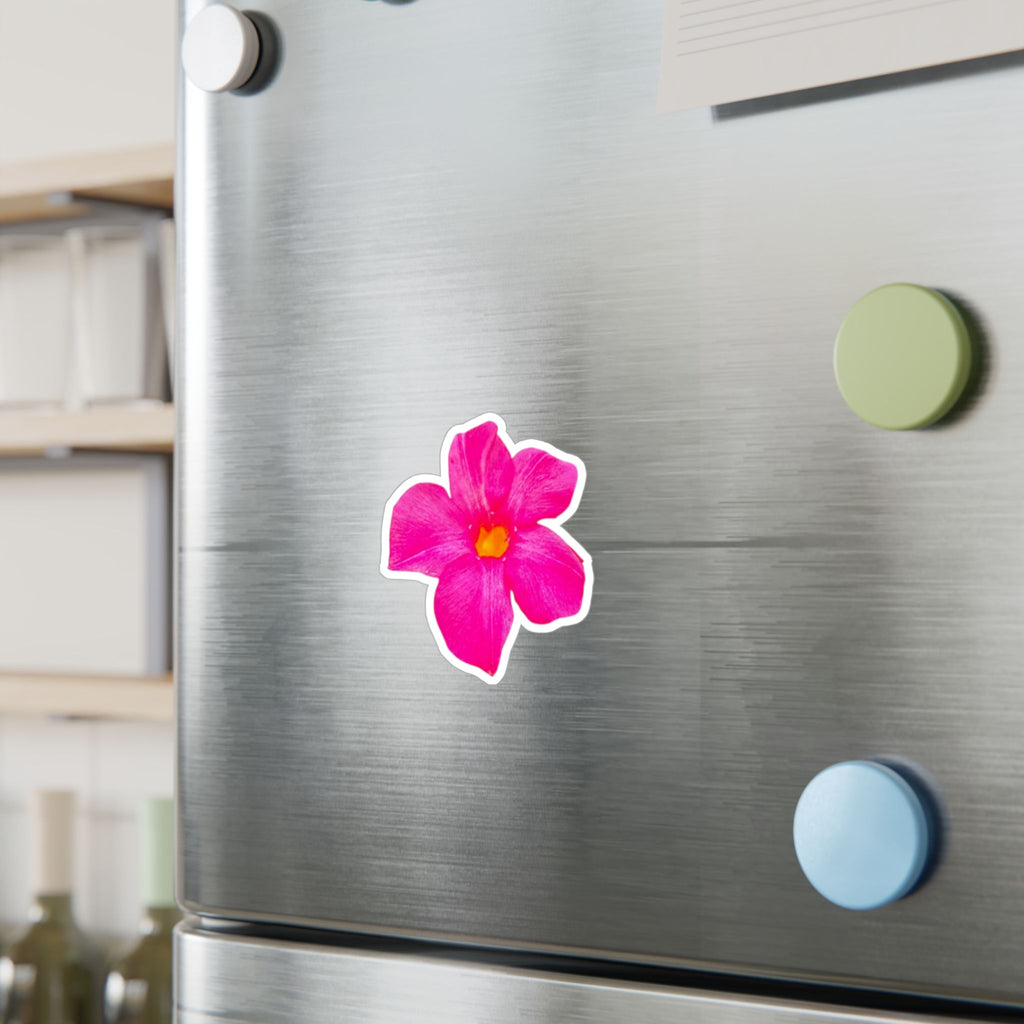 Pink Watercolor Flower Vinyl Decal