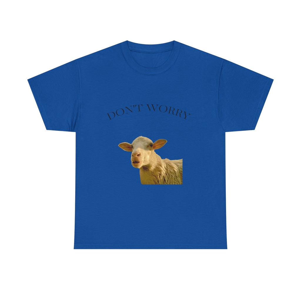 Don’t Worry Sheep Tee — "Everything is Gonna Be Alright" Relaxing Farm Animal T-Shirt