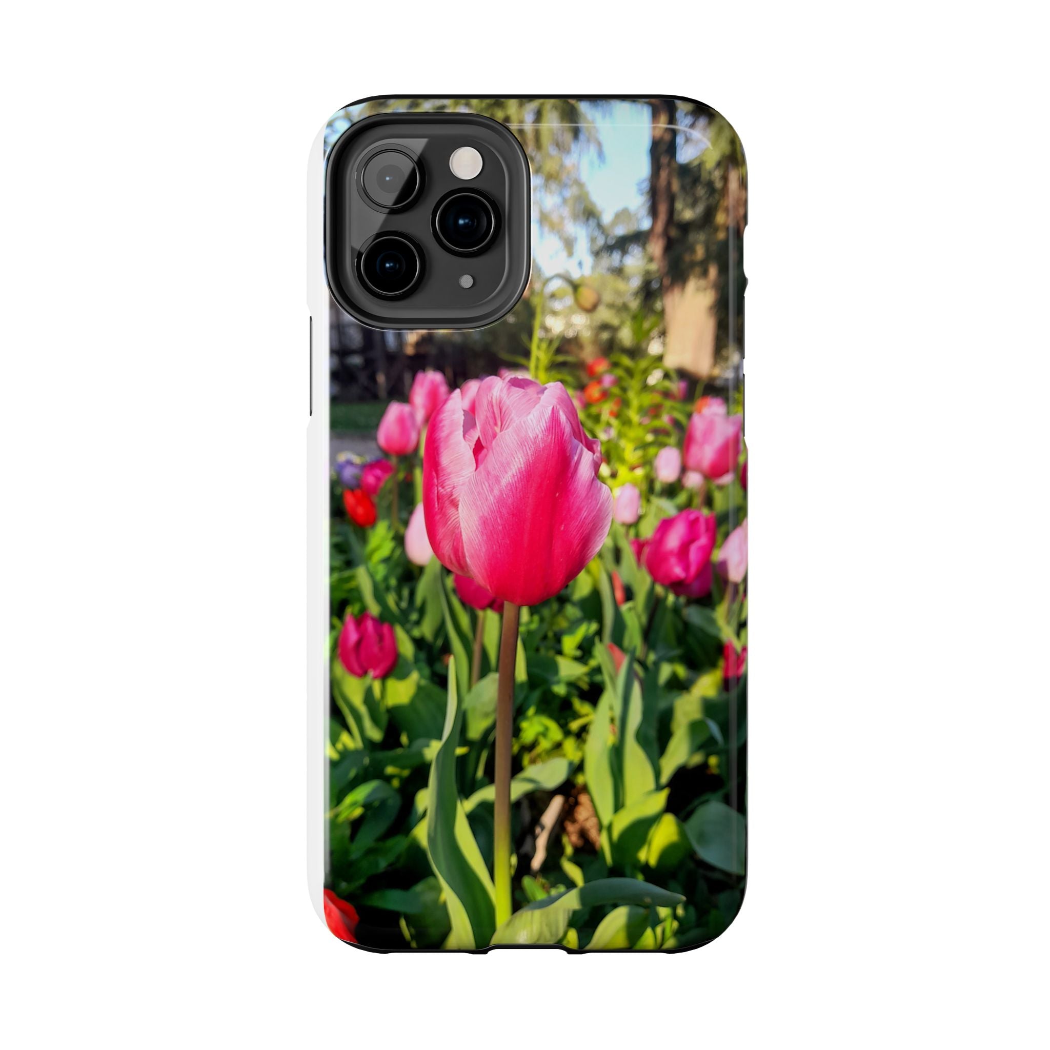 Floral Spring Tough Phone Case — Protective Phone Case with Spring Flowers