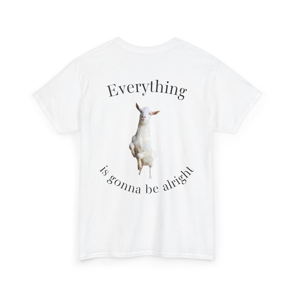 Don’t Worry Sheep Tee — "Everything is Gonna Be Alright" Relaxing Farm Animal T-Shirt