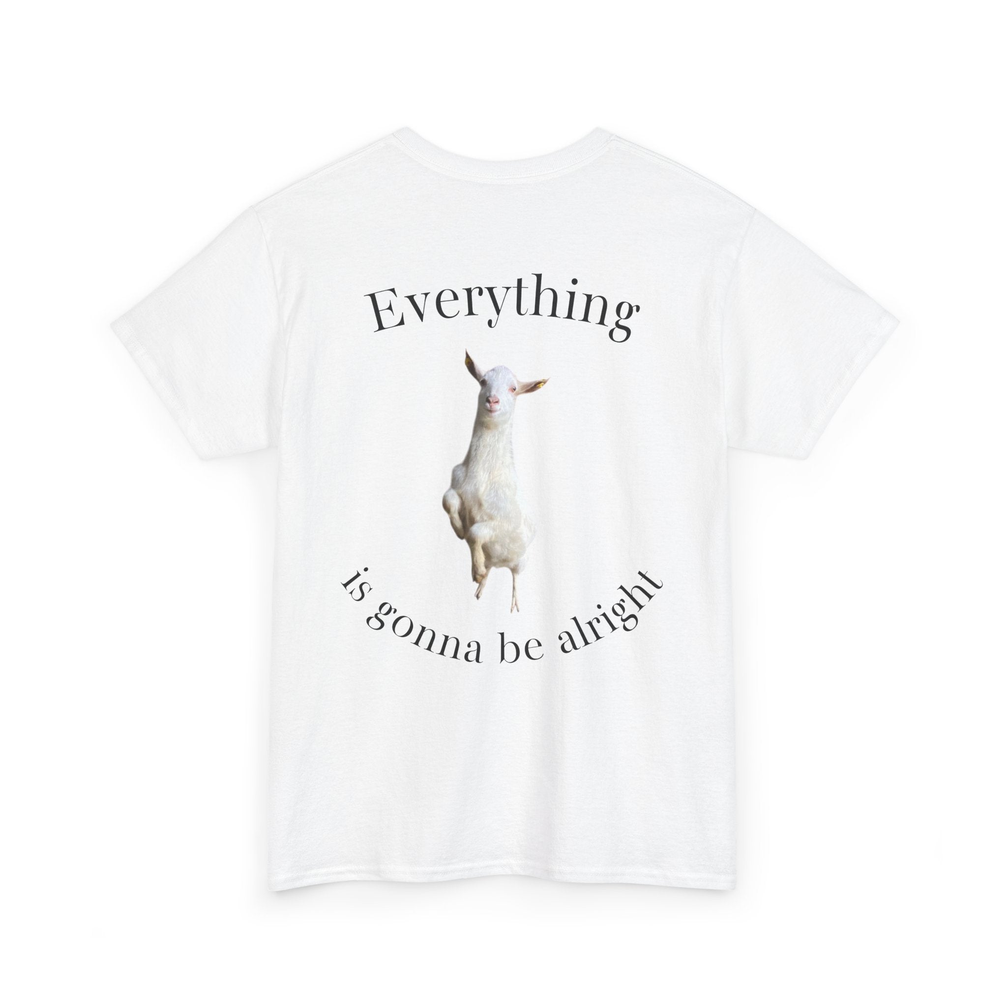 Don’t Worry Sheep Tee — "Everything is Gonna Be Alright" Relaxing Farm Animal T-Shirt