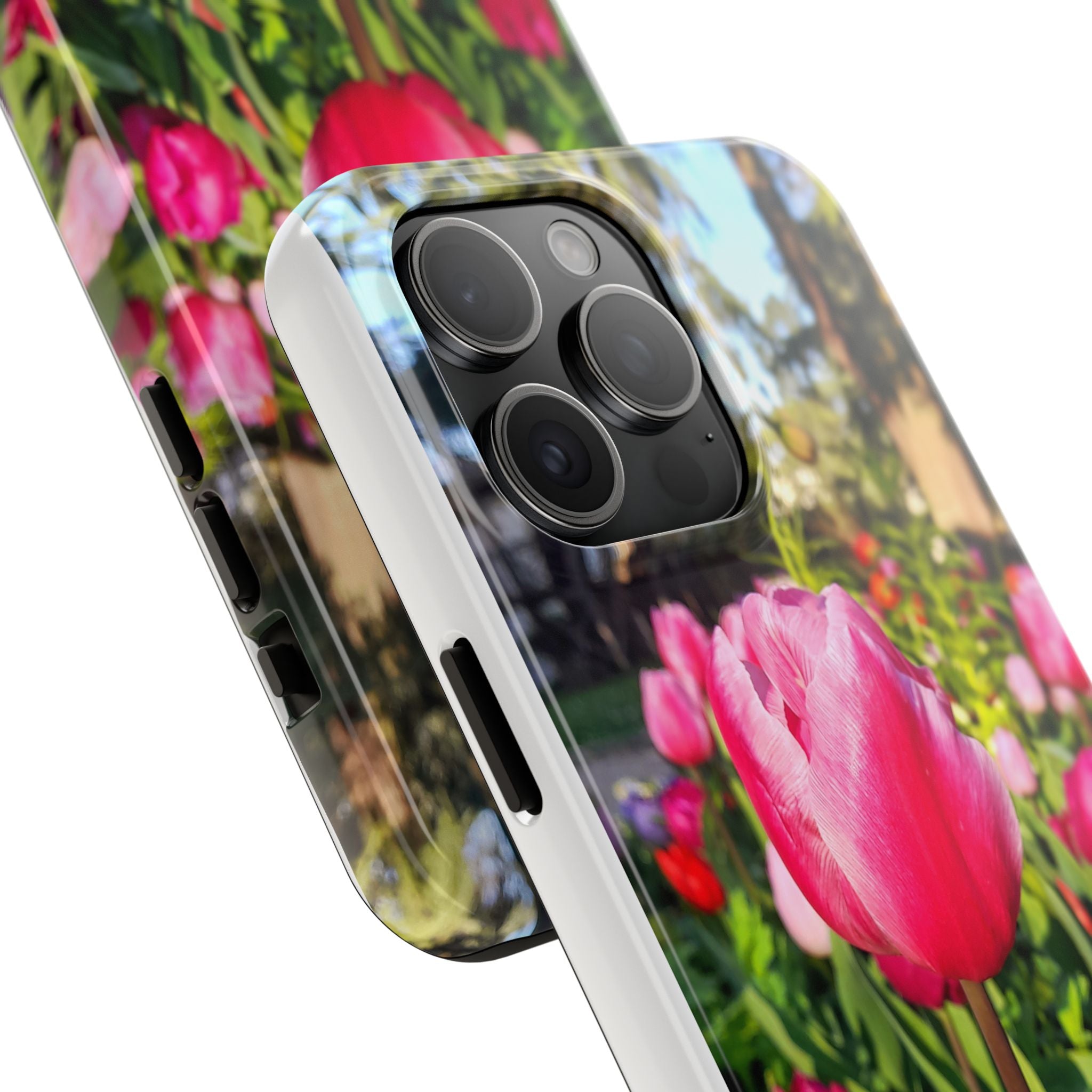 Floral Spring Tough Phone Case — Protective Phone Case with Spring Flowers