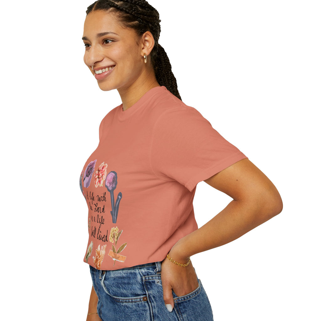 Christian Floral T-Shirt — Faith-Inspired Floral Tee