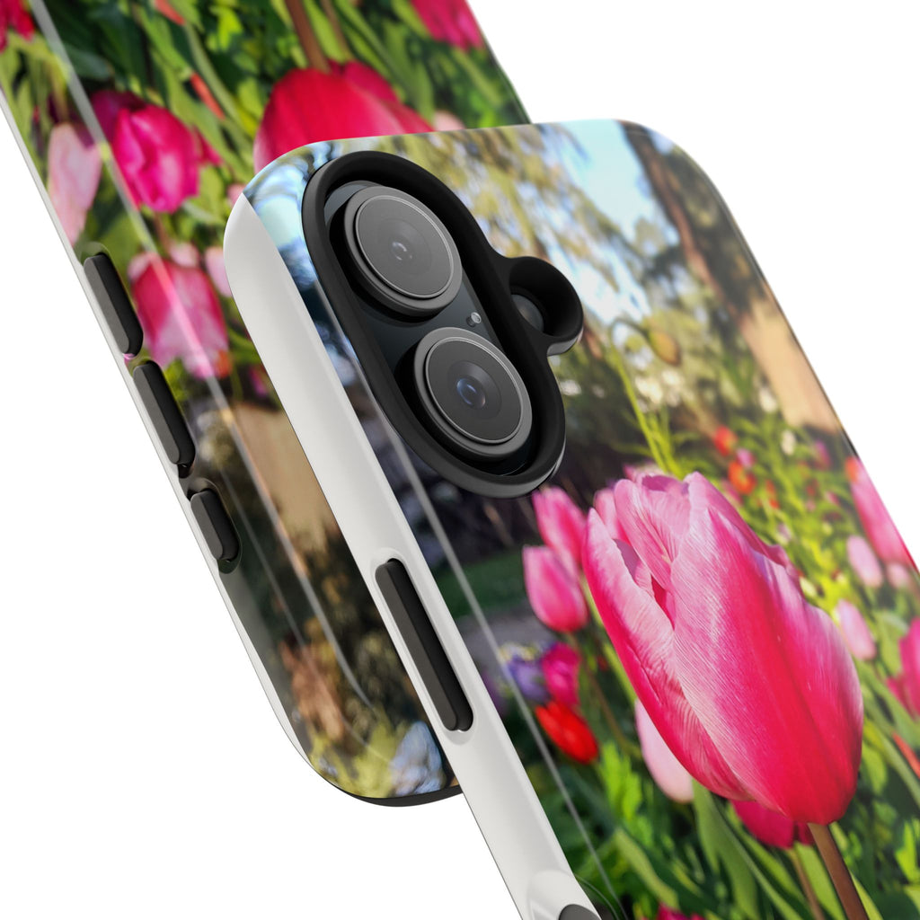 Floral Spring Tough Phone Case — Protective Phone Case with Spring Flowers