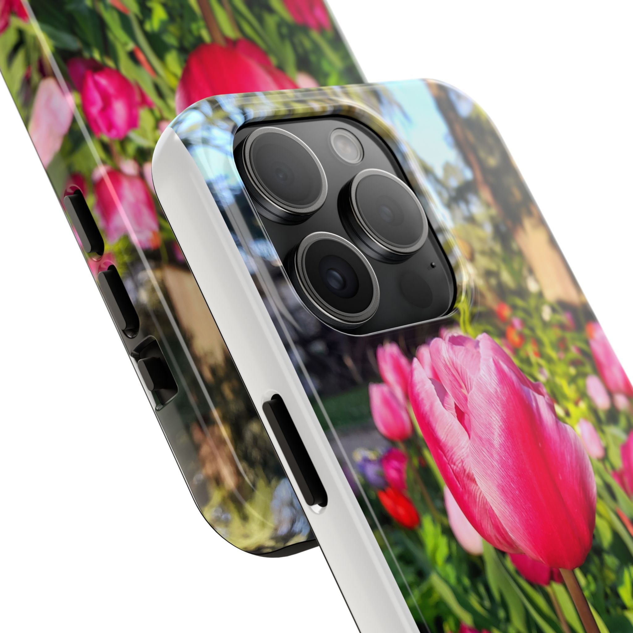 Floral Spring Tough Phone Case — Protective Phone Case with Spring Flowers
