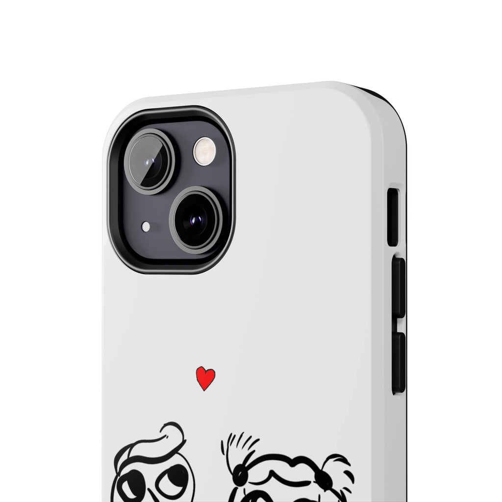 Cute Romantic Hand-Drawn Phone Case — 'Tough Phone Cases'
