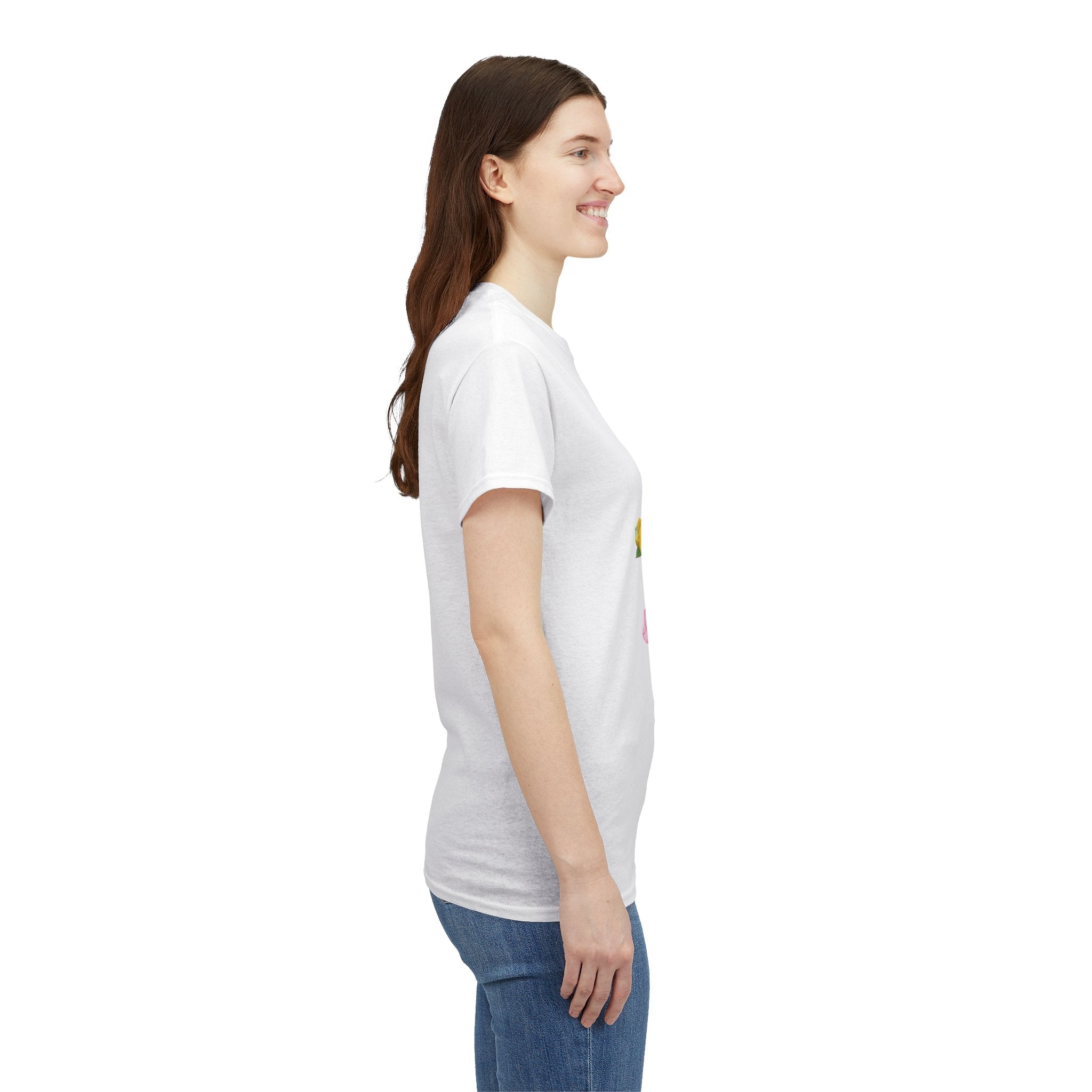 Jesus Loves Me Floral T‑Shirt — Christian Flower Wreath Tee