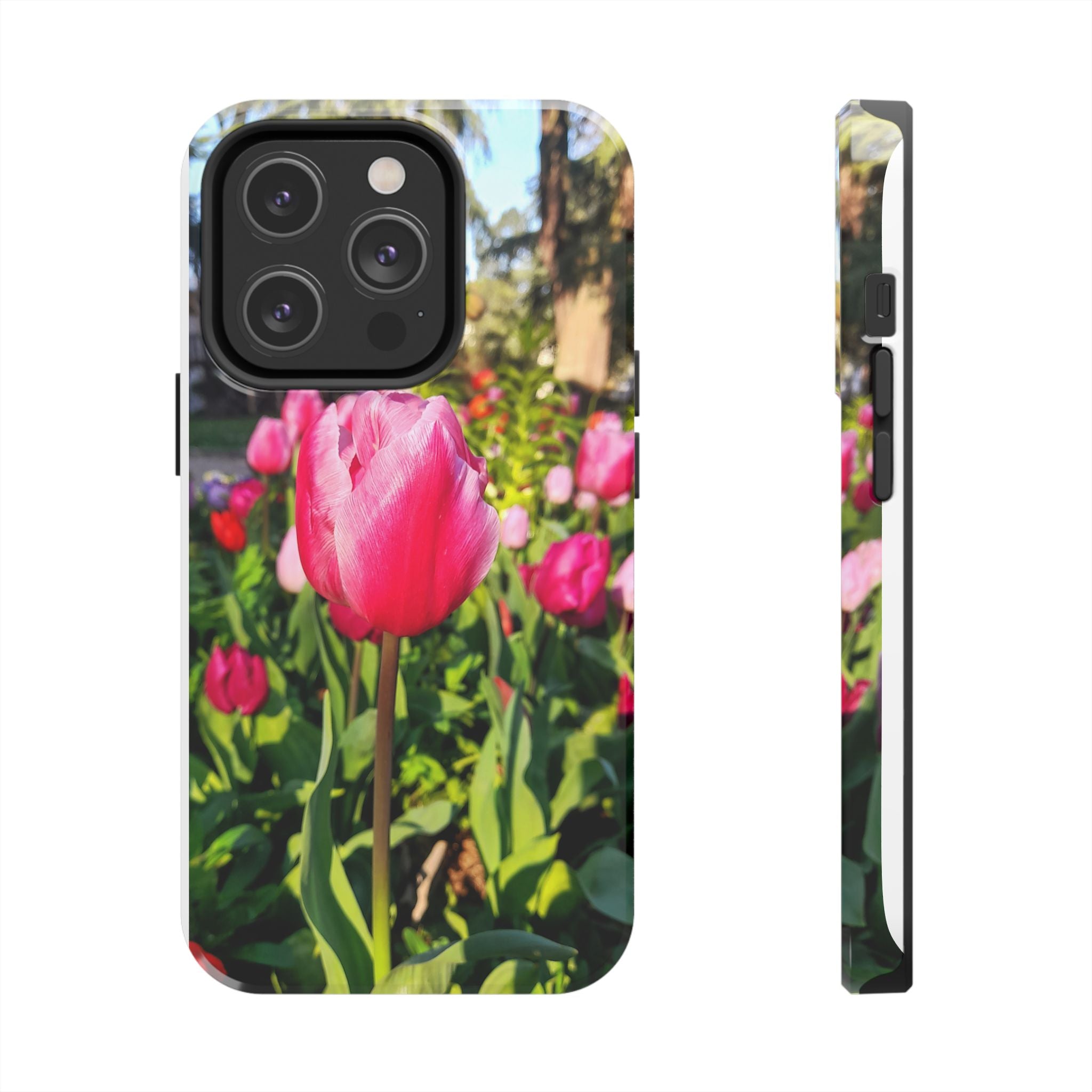 Floral Spring Tough Phone Case — Protective Phone Case with Spring Flowers