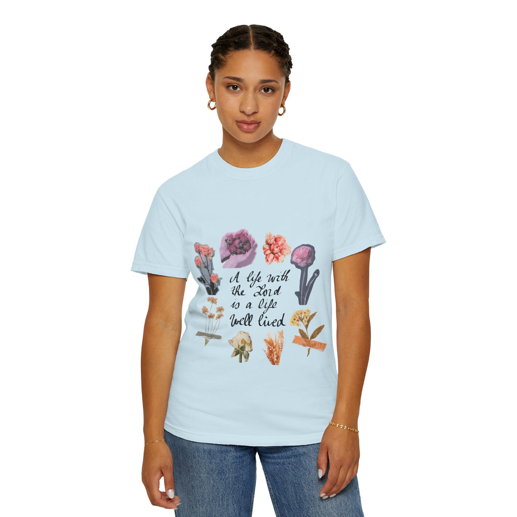 Christian Floral T-Shirt — Faith-Inspired Floral Tee