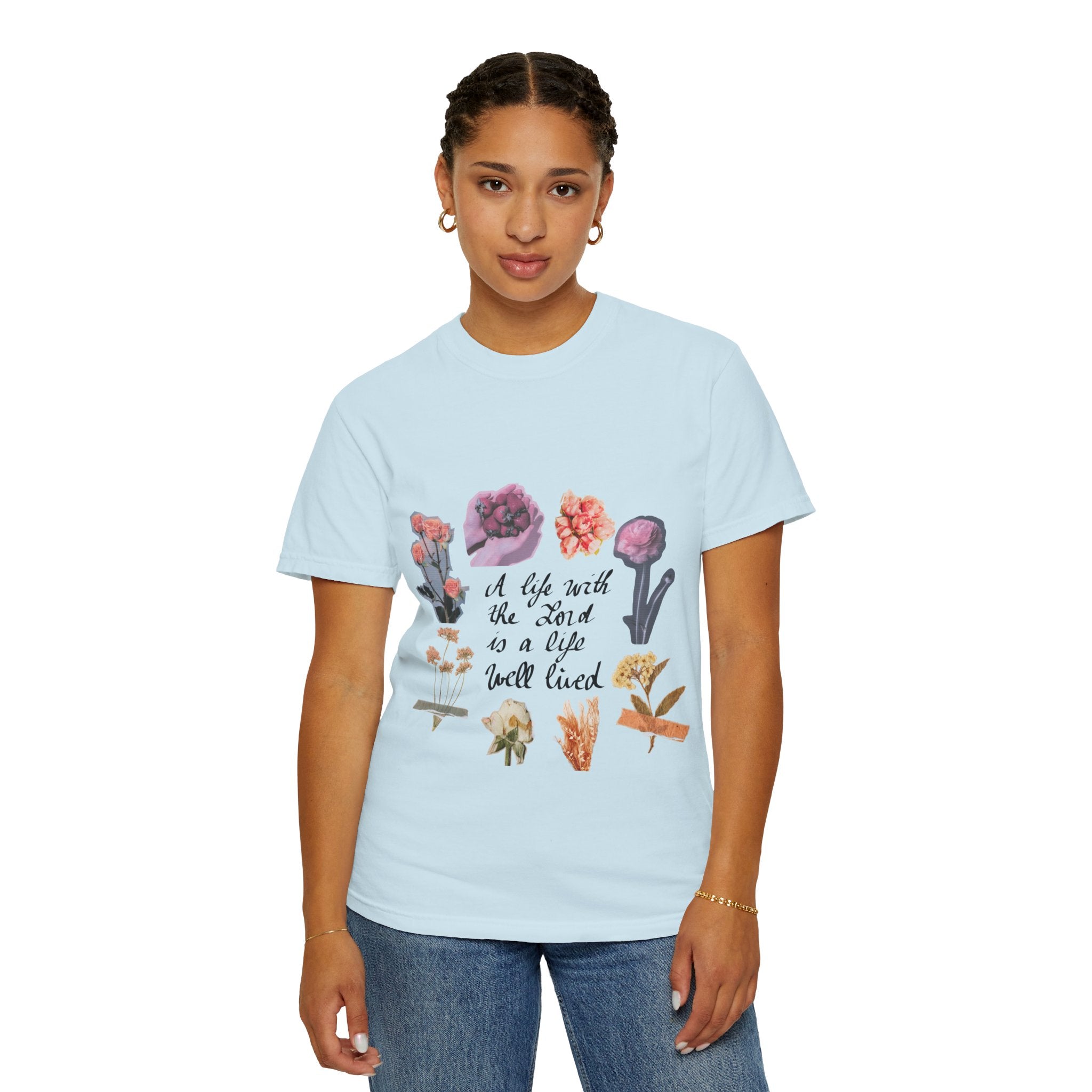Christian Floral T-Shirt — Faith-Inspired Floral Tee