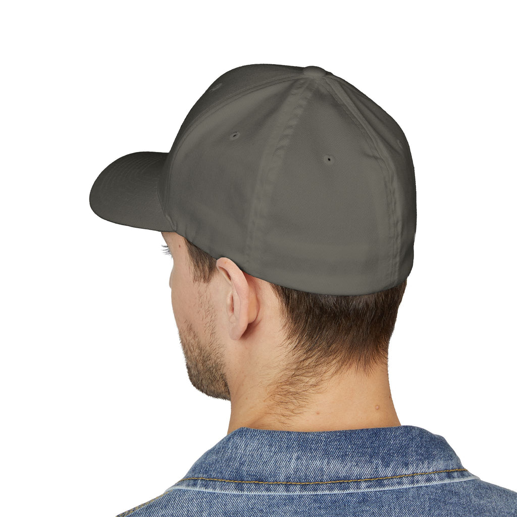Embroidered 'SHEEP' Closed-Back Cap