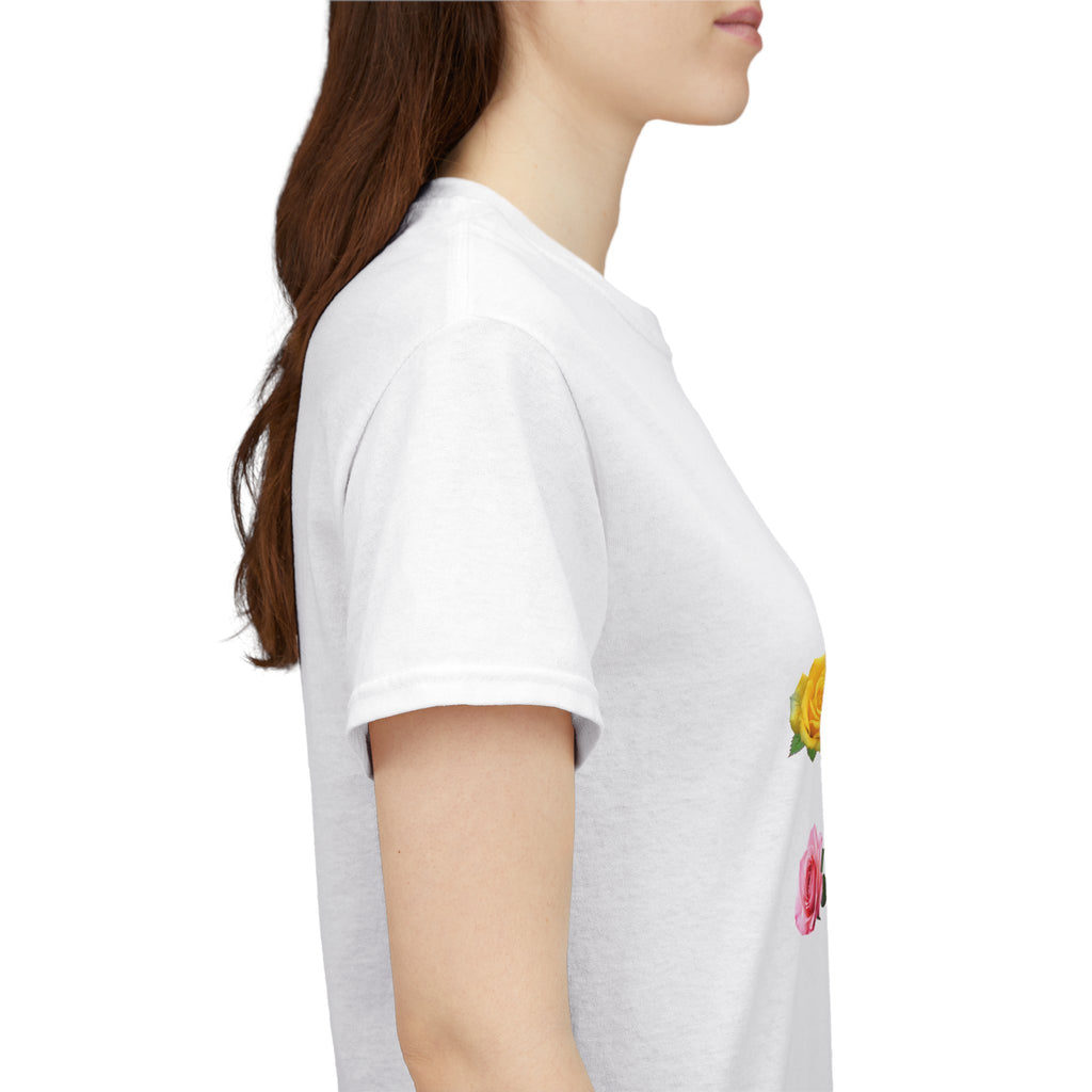 Jesus Loves Me Floral T‑Shirt — Christian Flower Wreath Tee