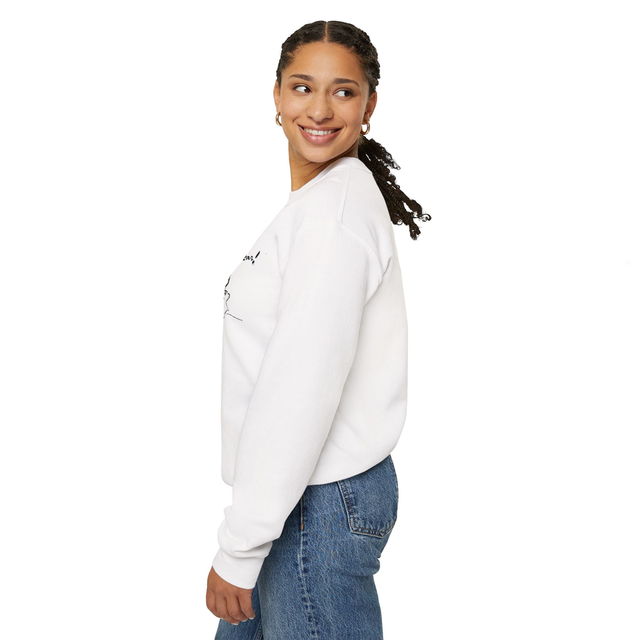Mama Bear Sweatshirt — Cute Hand-Drawn Bear Crewneck