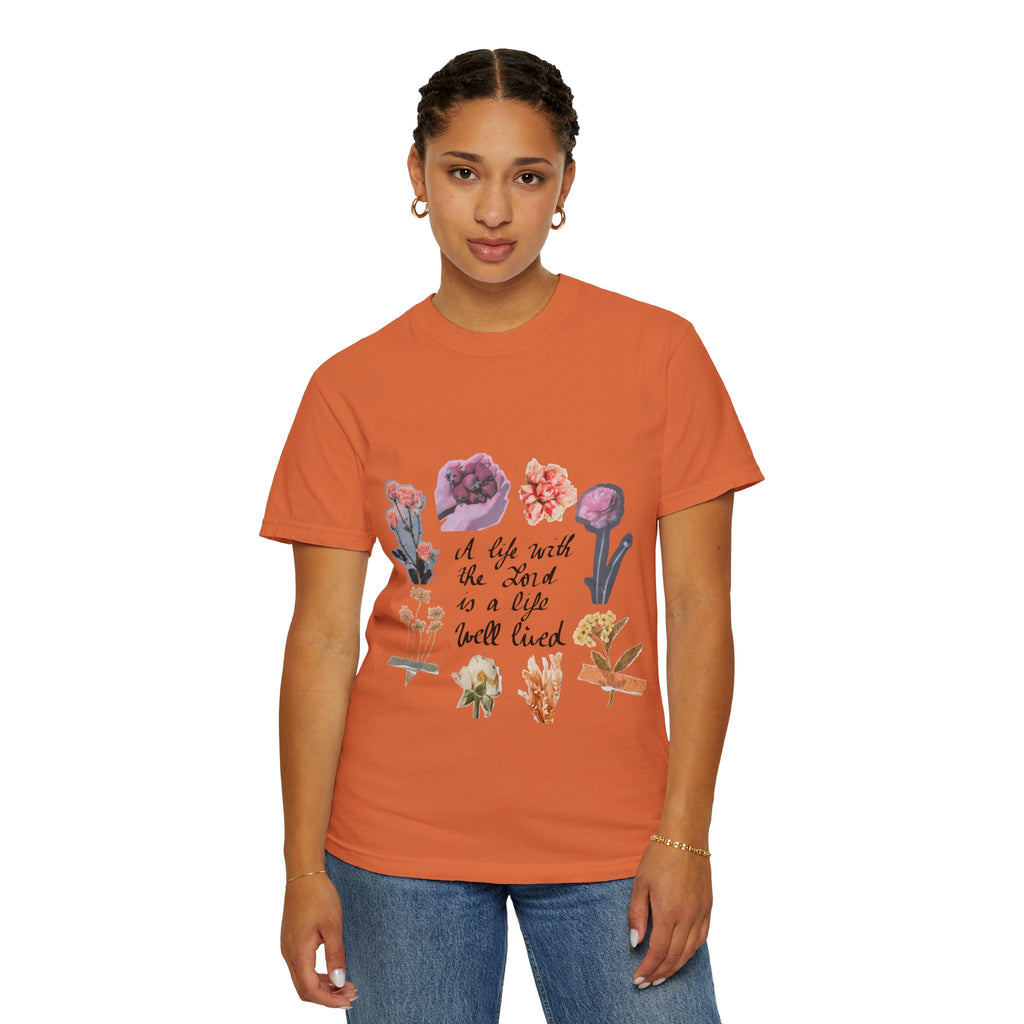 Christian Floral T-Shirt — Faith-Inspired Floral Tee