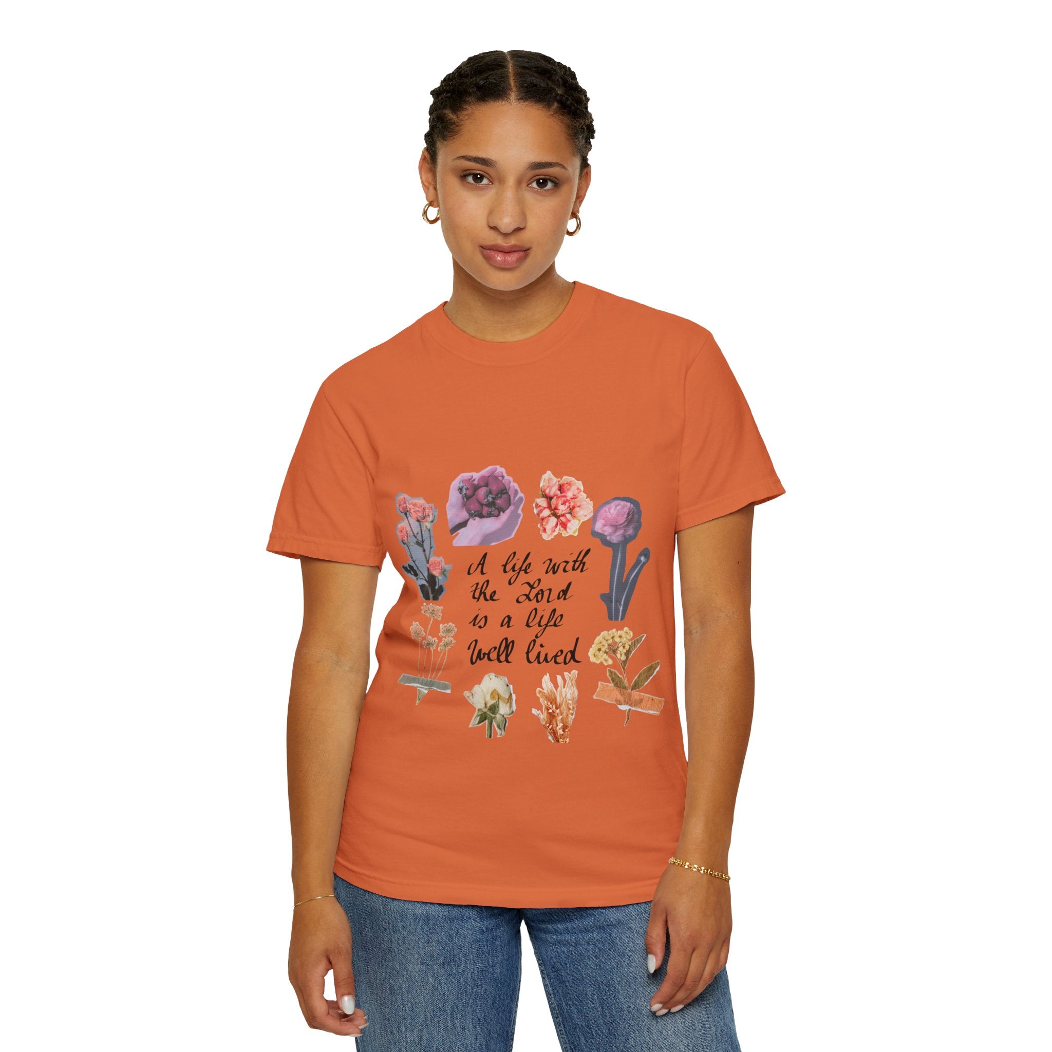Christian Floral T-Shirt — Faith-Inspired Floral Tee