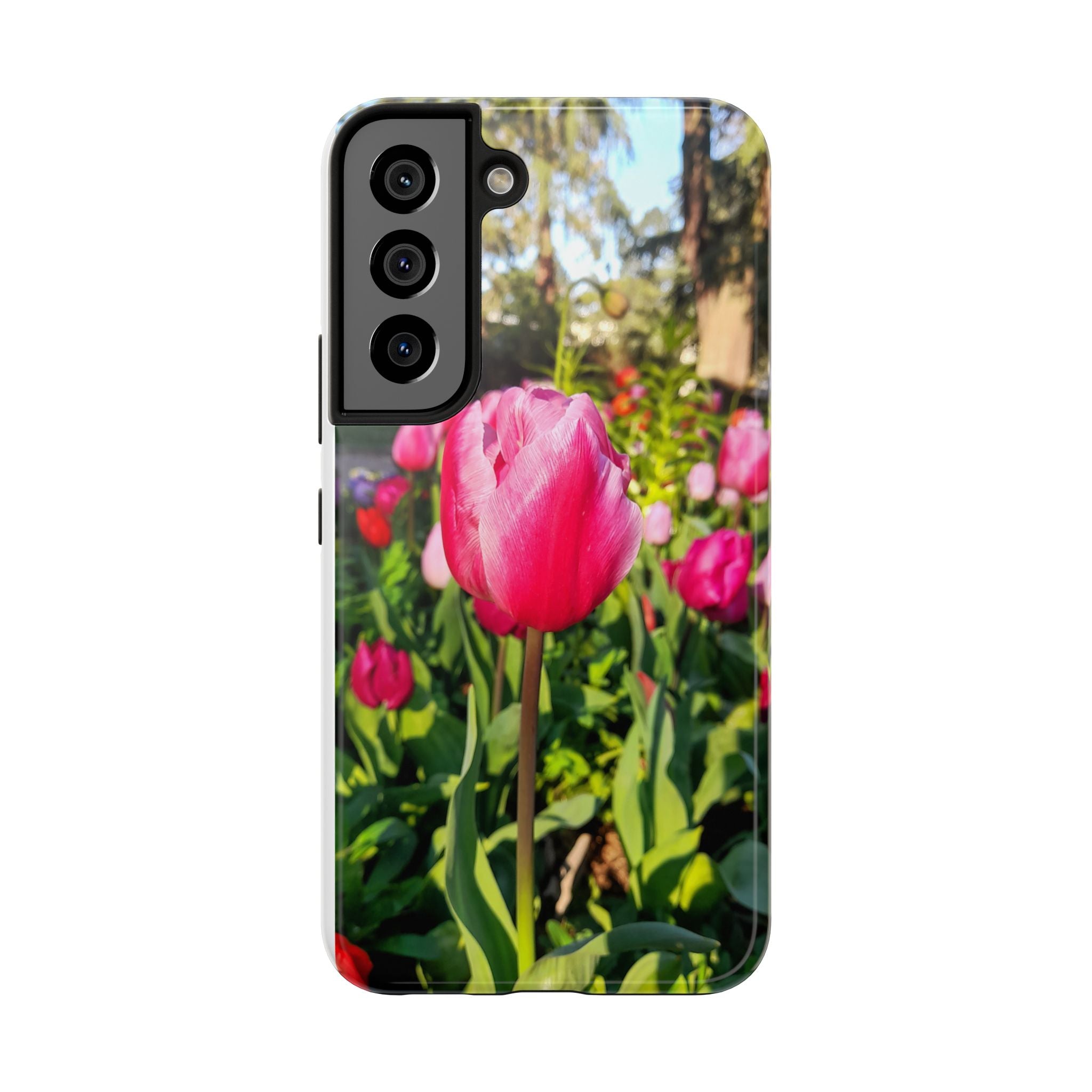 Floral Spring Tough Phone Case — Protective Phone Case with Spring Flowers