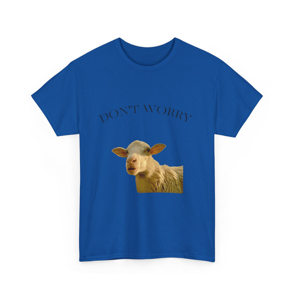 Don’t Worry Sheep Tee — "Everything is Gonna Be Alright" Relaxing Farm Animal T-Shirt