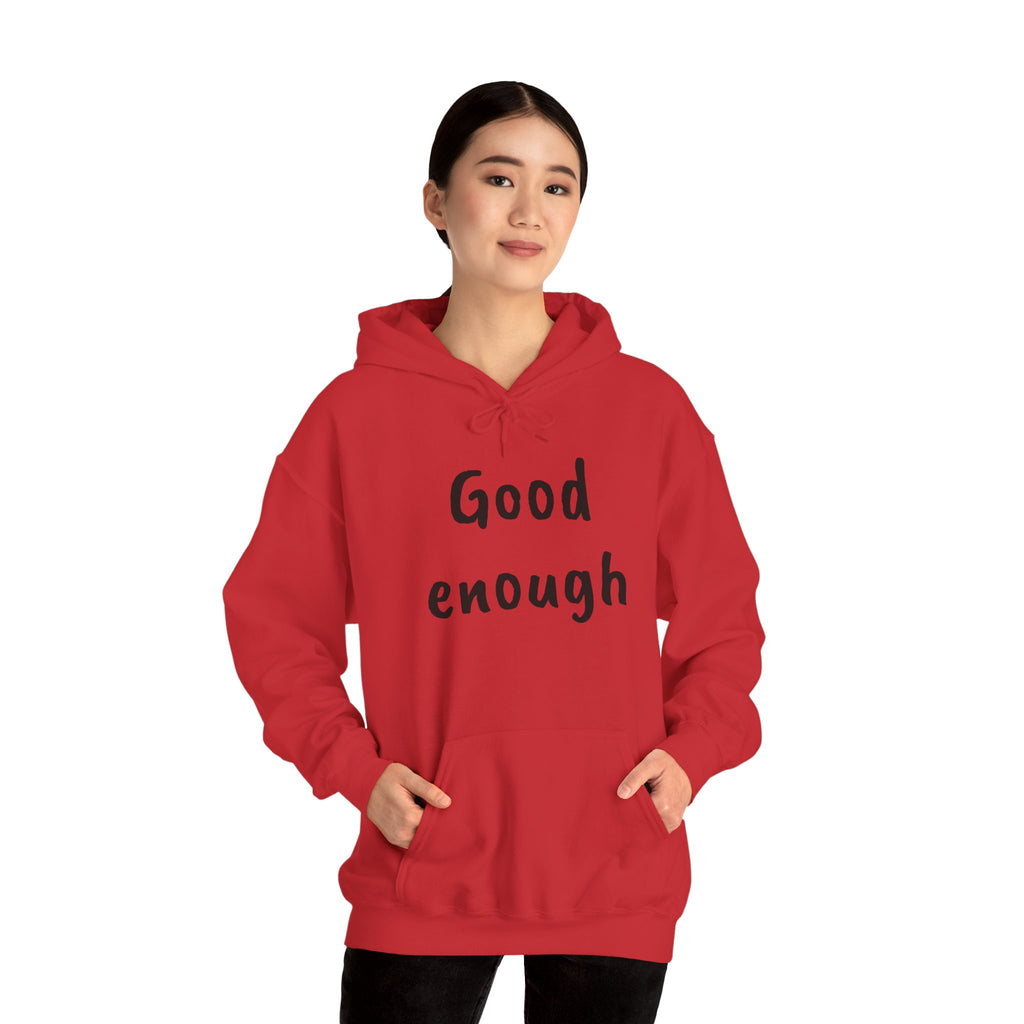 Non‑Perfectionist Motivational Hoodie — Inspirational Quote Sweatshirt