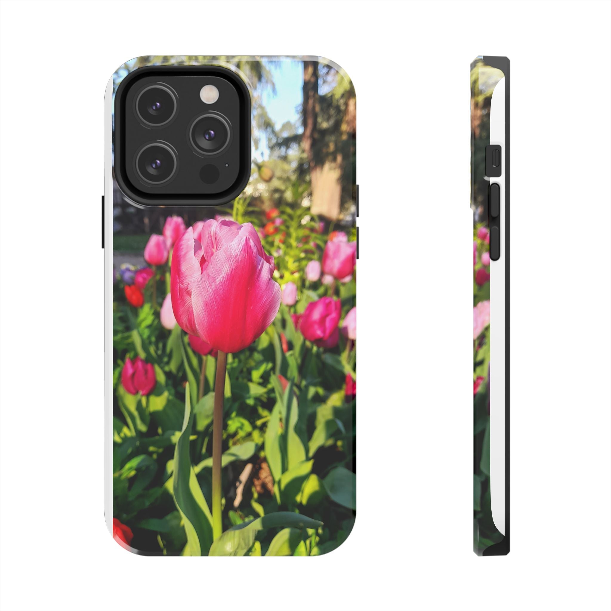 Floral Spring Tough Phone Case — Protective Phone Case with Spring Flowers