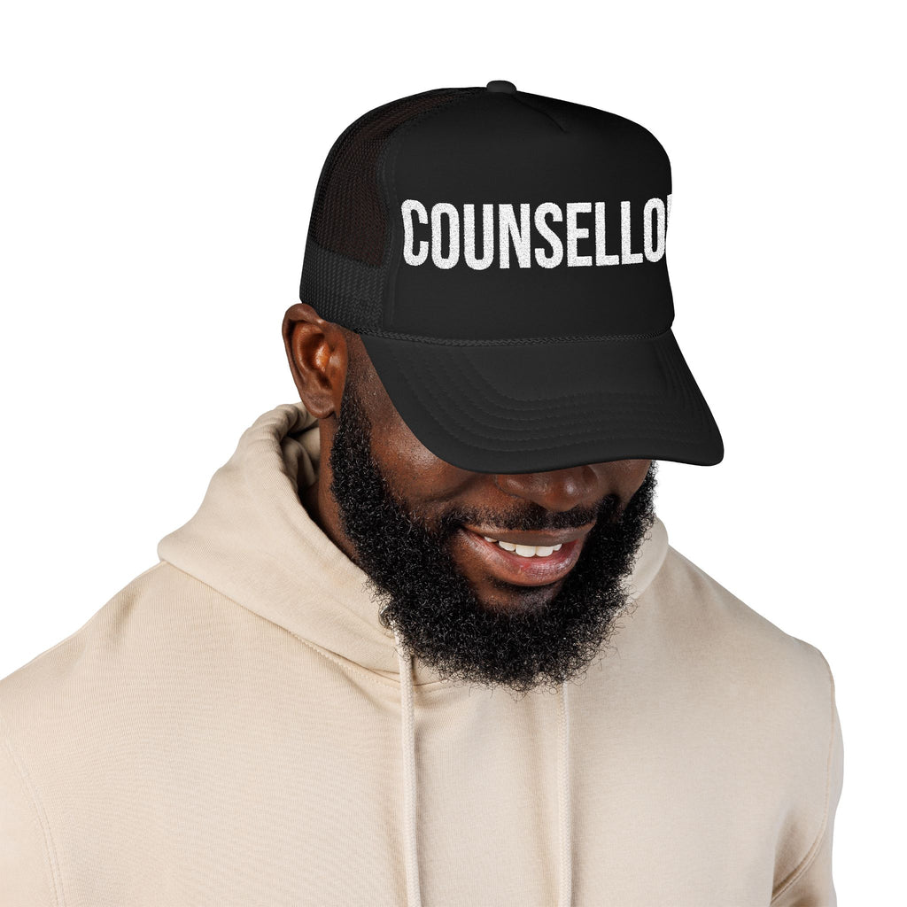 Counselor Foam Trucker Hat — Christian Camp & Conference Counselor Cap